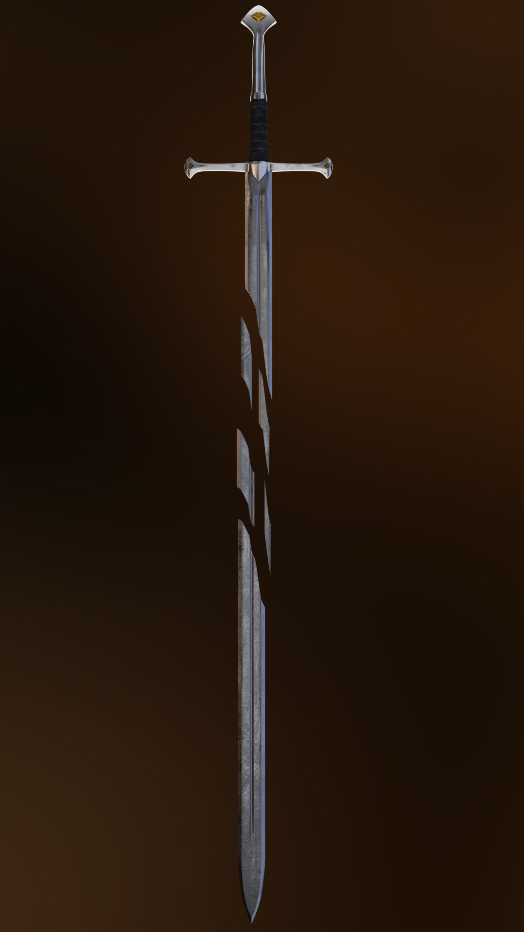 Narsil Sword, Artistic masterpiece, Fantasy blade, Intricate design, 1080x1920 Full HD Phone