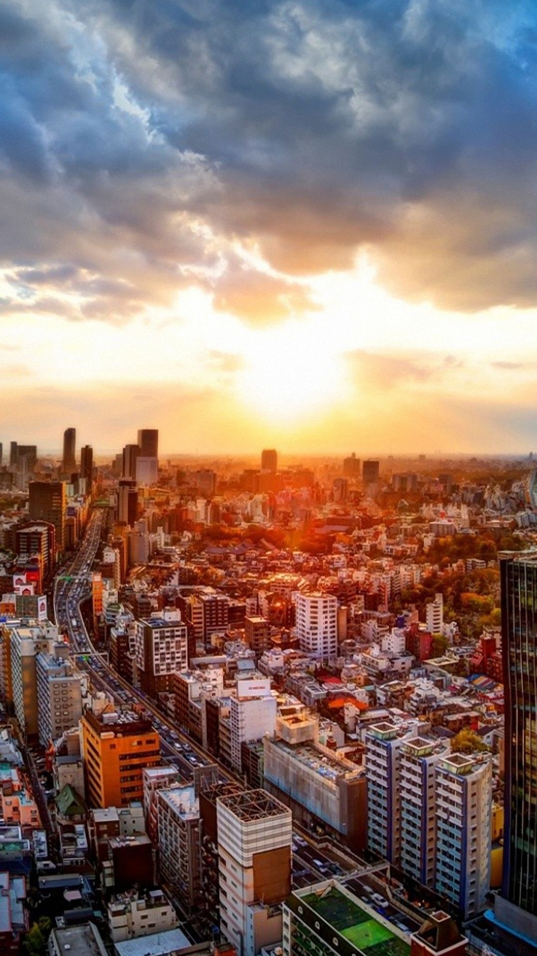 Japan skyline, Tokyo wallpapers, Aesthetic appeal, Tokyo cityscape, 1080x1920 Full HD Phone