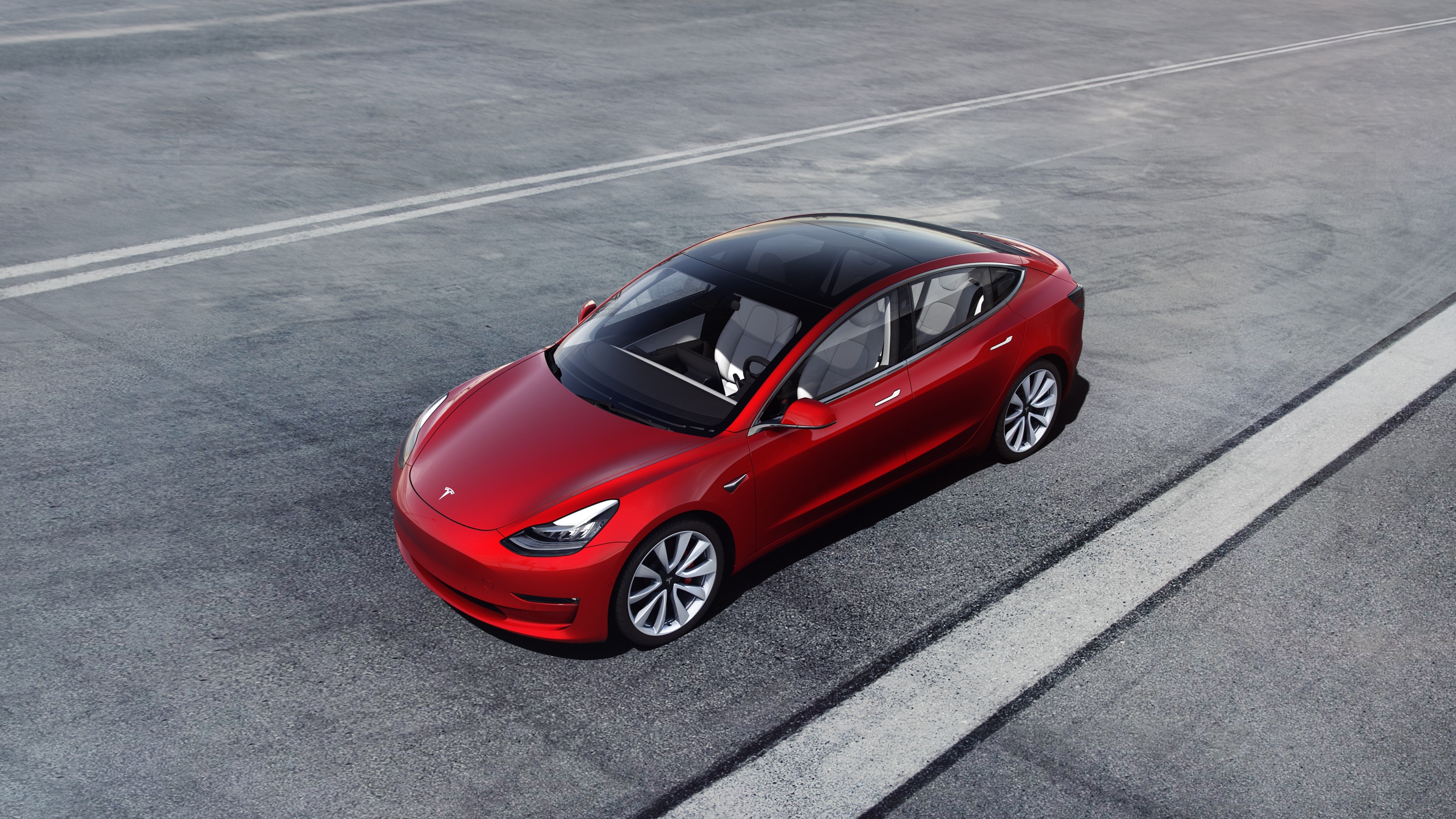 Tesla Model 3, Performance wallpaper, Electric cars, Stunning design, 3840x2160 4K Desktop
