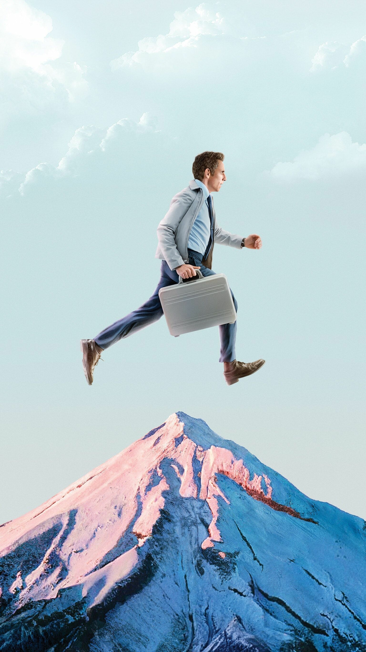 The Secret Life of Walter Mitty: It was chosen by the National Board of Review as one of the top ten films of 2013. 1540x2740 HD Background.