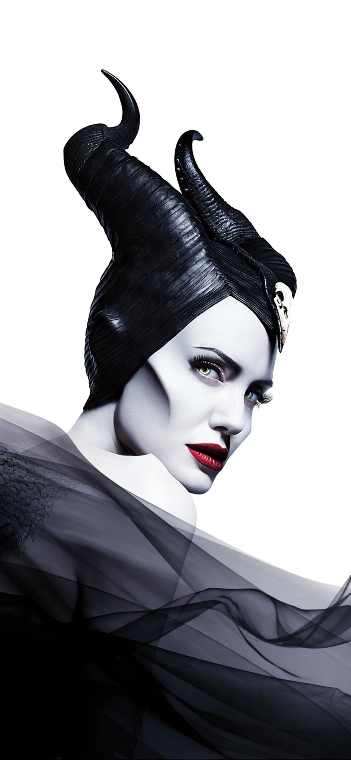 Maleficent, Mistress of Evil, 2019 film, Disney fantasy, 1130x2440 HD Handy