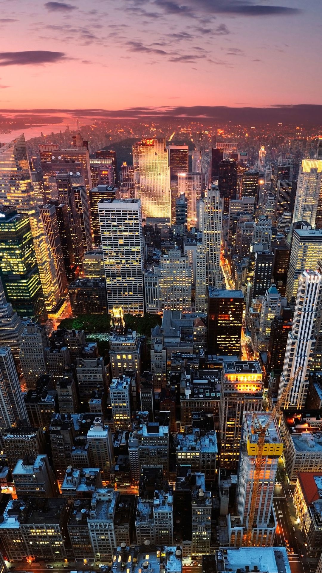 New York skyline iPhone wallpapers, City travel, World travel, Cityscape, 1080x1920 Full HD Phone