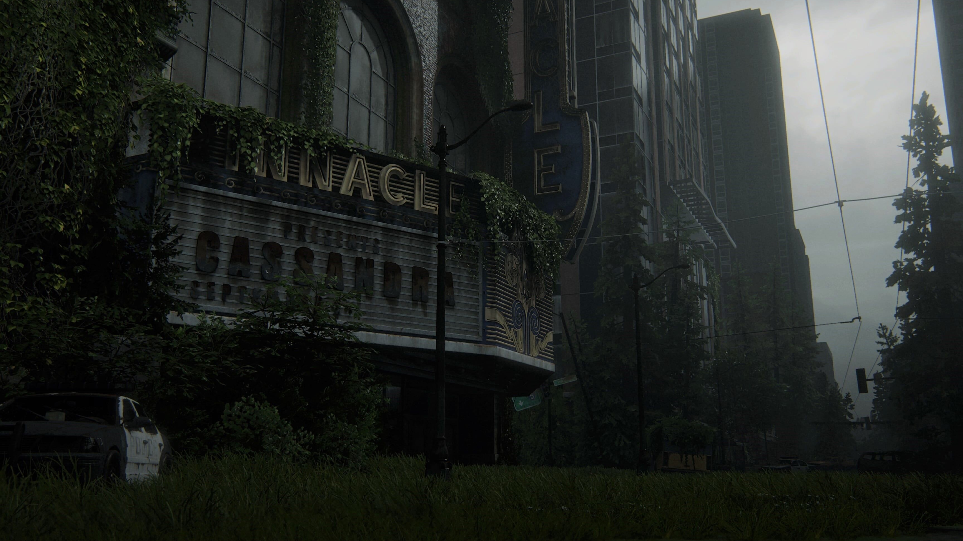 Ghost Town: An abandoned post-apocalypse city in The Last of Us video game by Naughty Dog. 3840x2160 4K Wallpaper.