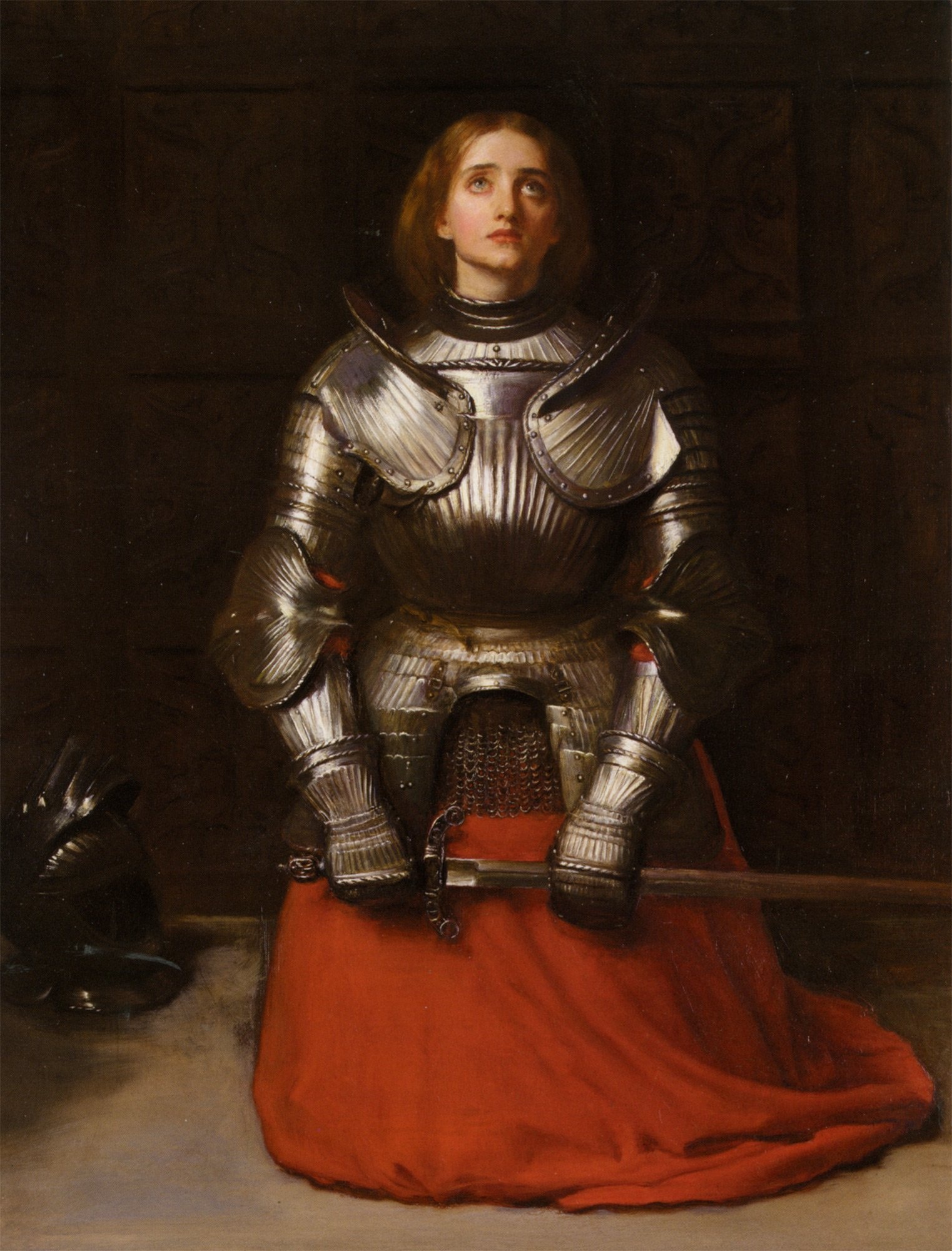 Joan of Arc, Painted narratives, Historical war scenes, Heroic leader, 1530x2000 HD Handy