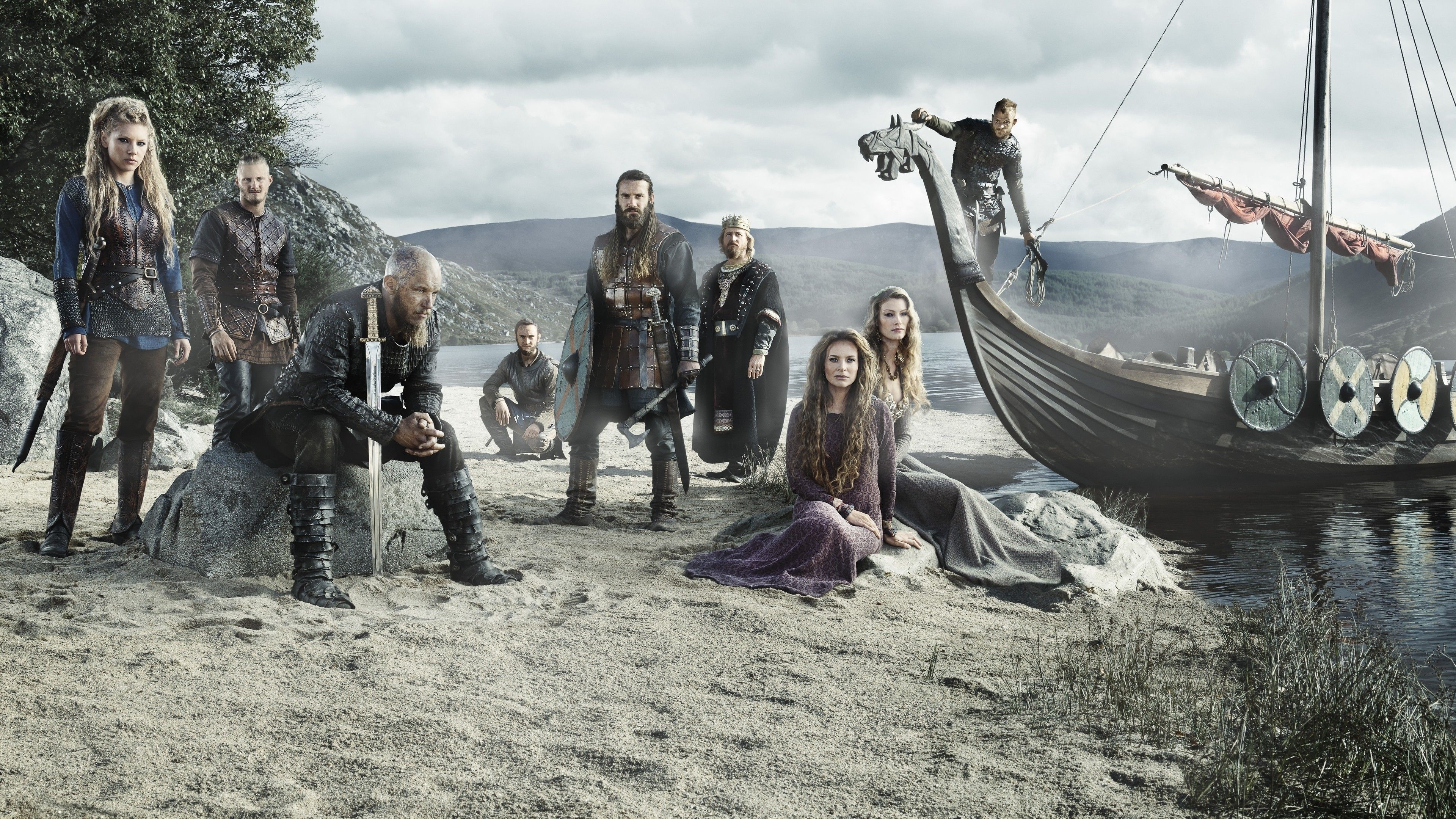 Vikings TV Series, Fondos de pantalla, 3840x2160 4K Desktop
