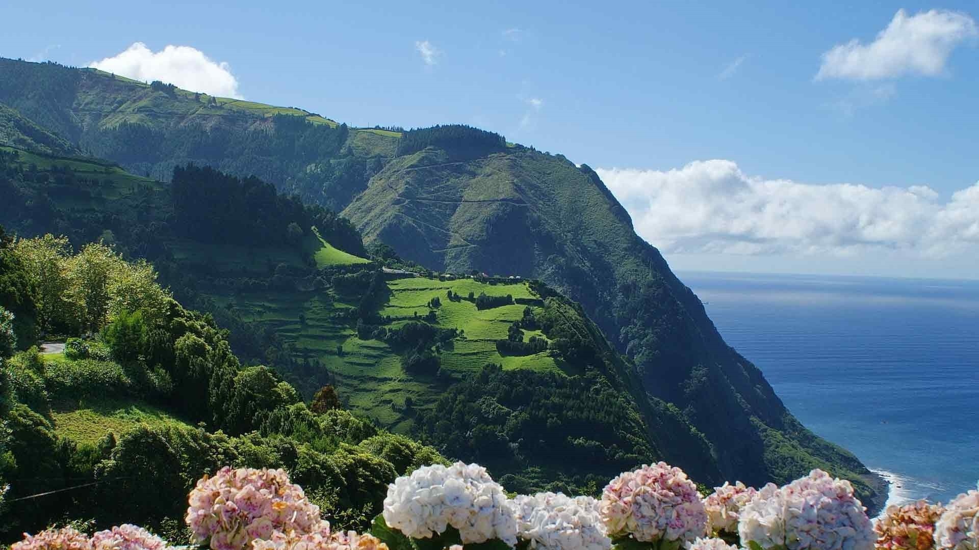 Azores archipelago, Island experiences, Captivating scenes, Stunning wallpapers, 1920x1080 Full HD Desktop