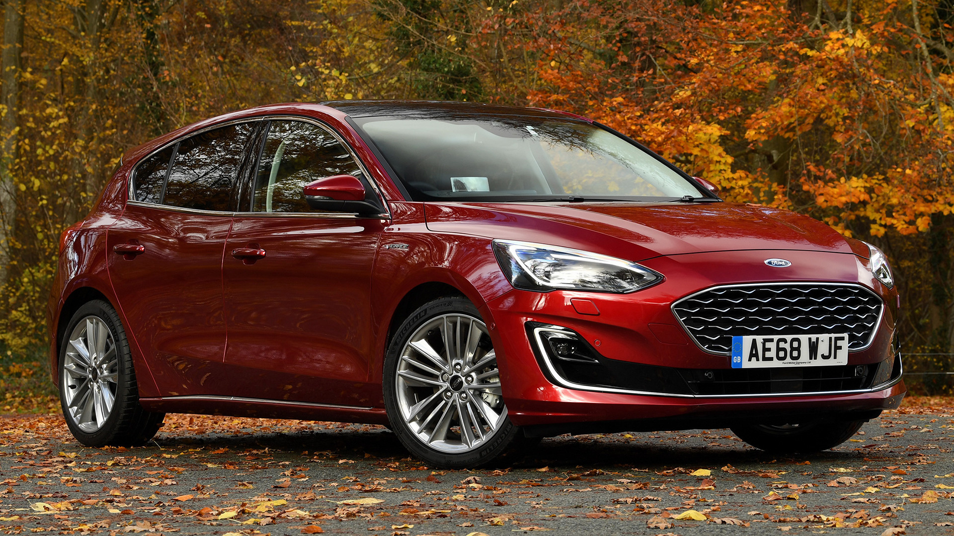 Ford Focus: The Vignale trim level is a luxury-oriented version of the car. 1920x1080 Full HD Wallpaper.