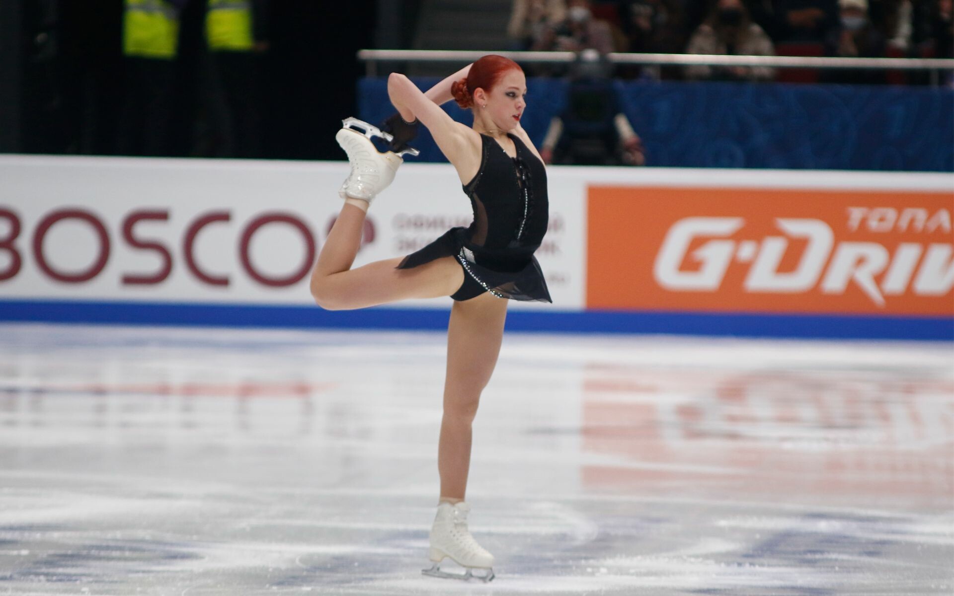 Alexandra Trusova: Training mishap, European championship, Figure skating drama, 1920x1200 HD Desktop