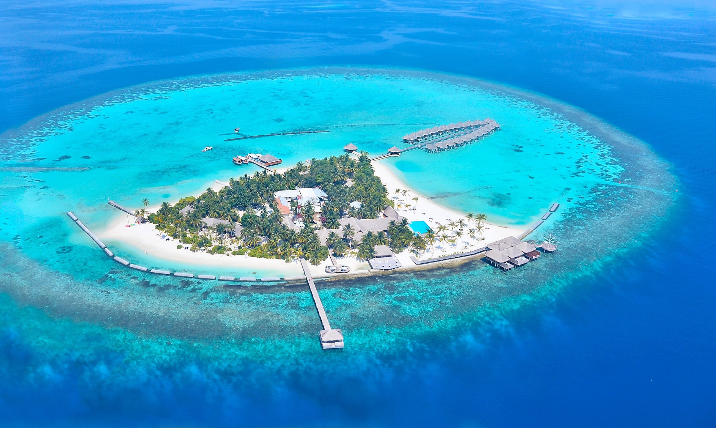Laamu Atoll, Malediven Tauchen, PADI, 2410x1440 HD Desktop