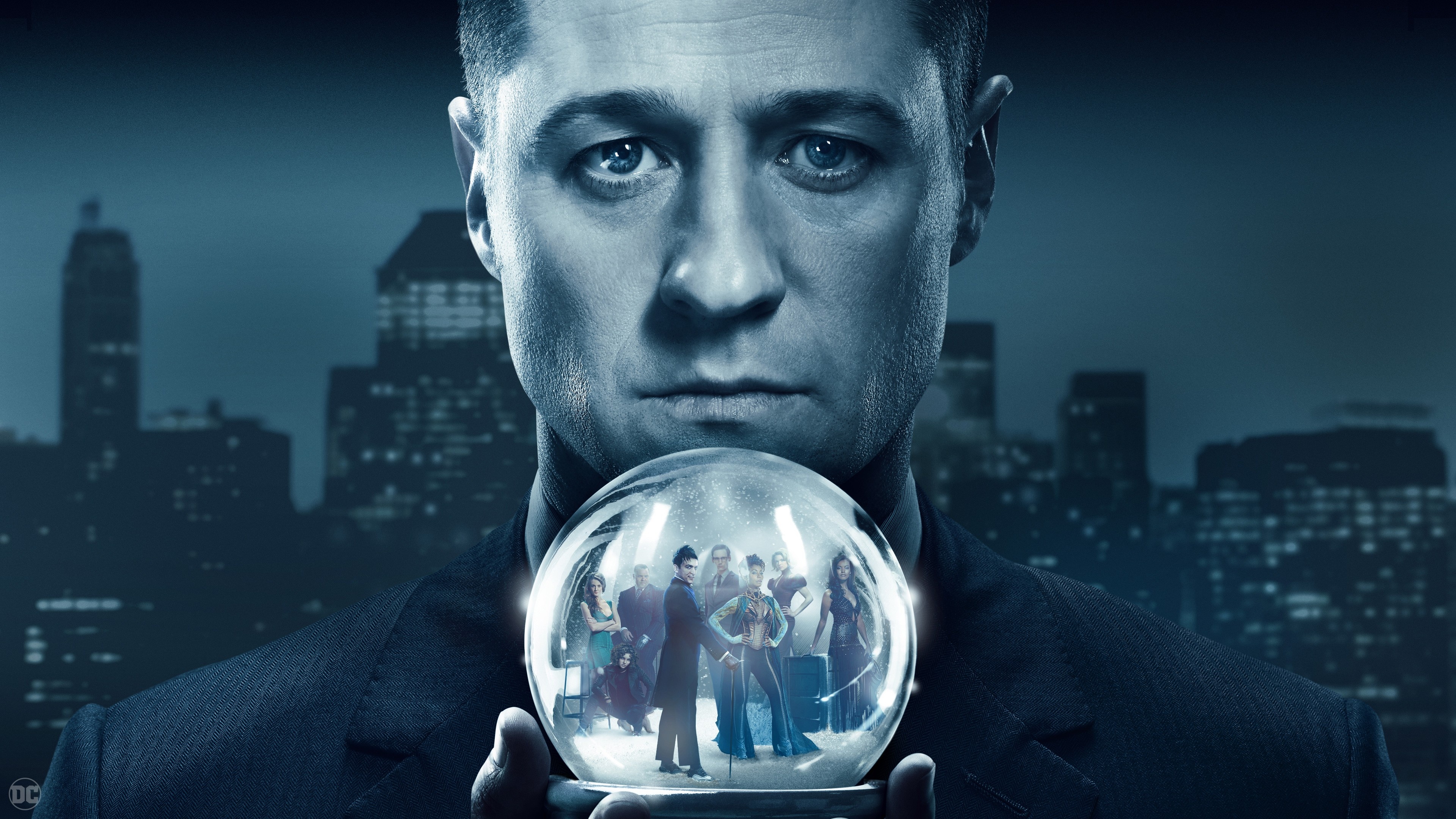 Gotham TV Series, Season 4, Ben McKenzie, 4K, 3840x2160 4K Desktop