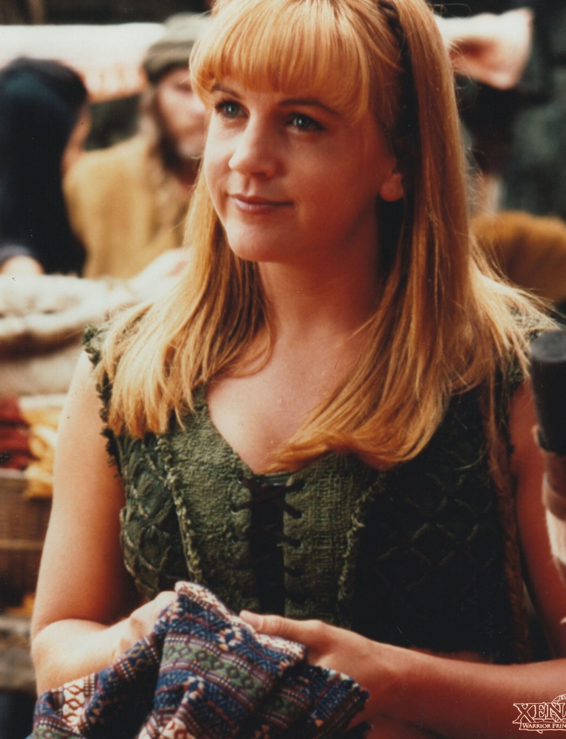 Renee O'Connor: Xena: Warrior Princess, Fantasy series aired in 1995-2001, Ancient Greece. 1970x2560 HD Background.