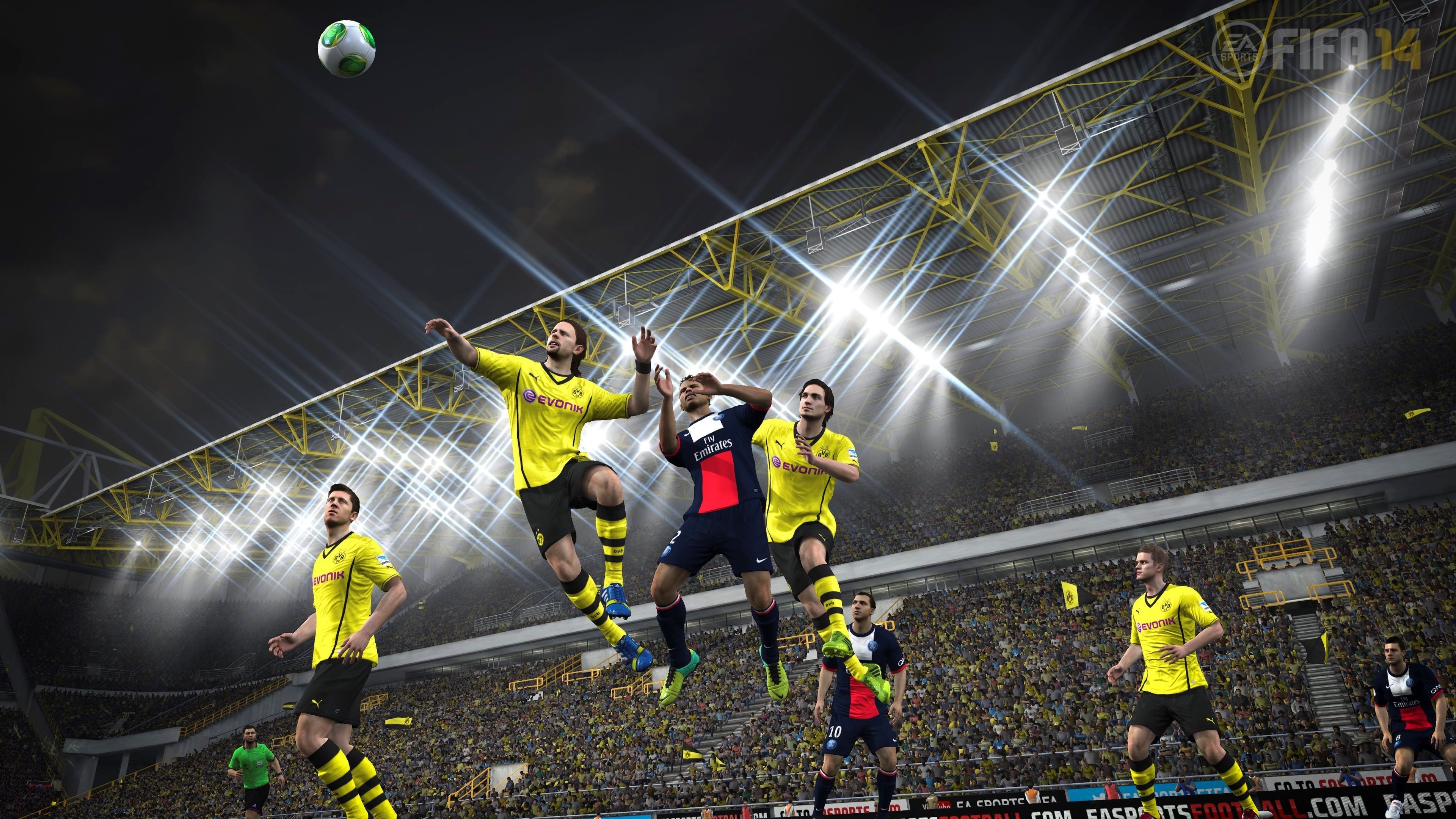 FIFA 18, Stunning 4K visuals, Intense player showdowns, Spectacular stadiums, 3840x2160 4K Desktop