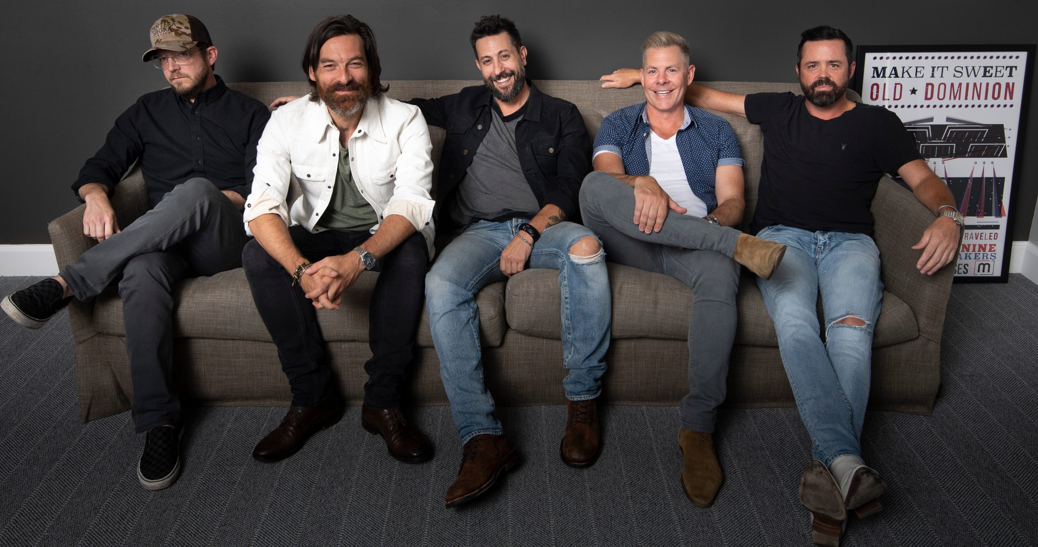 Old Dominion Band, Blend of time, tequila, and therapy, 3500x1850 HD Desktop