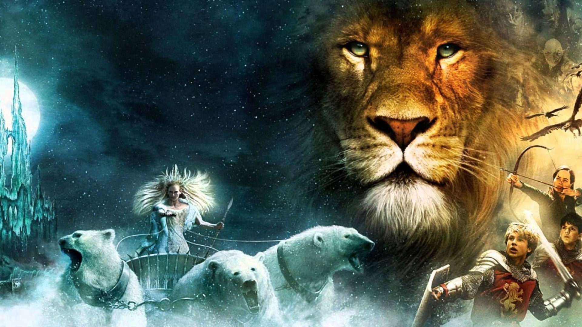 Narnia movies, Fantasy adventure, Magical wardrobe, Lion and witch, 1920x1080 Full HD Desktop