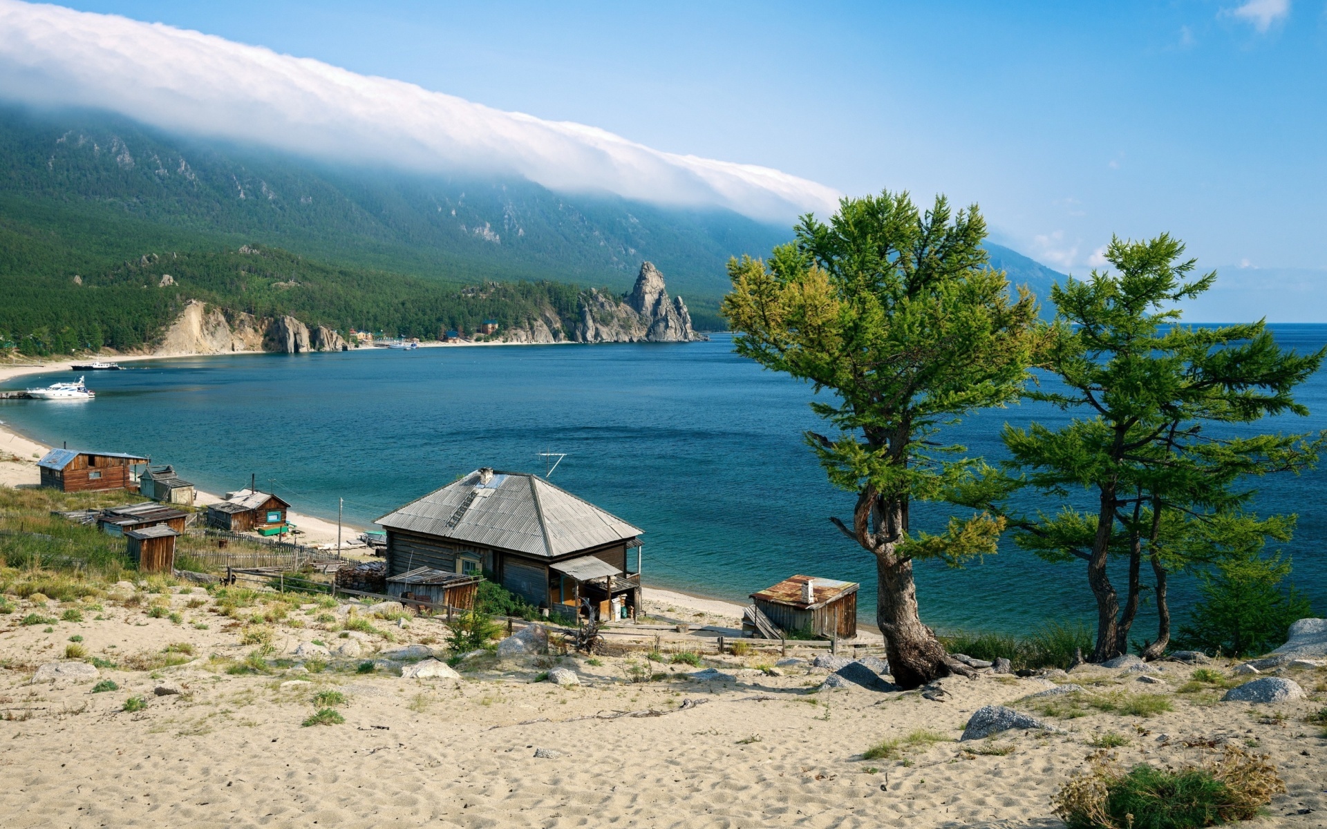 Widescreen beauty, Baikal's charm, Full HD delight, Nature's treasure, 1920x1200 HD Desktop