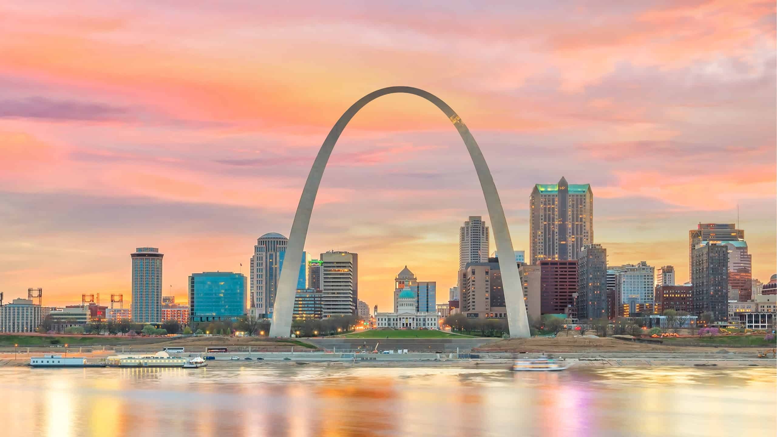 Gateway Arch guide, St. Louis, Missouri, 2560x1440 HD Desktop