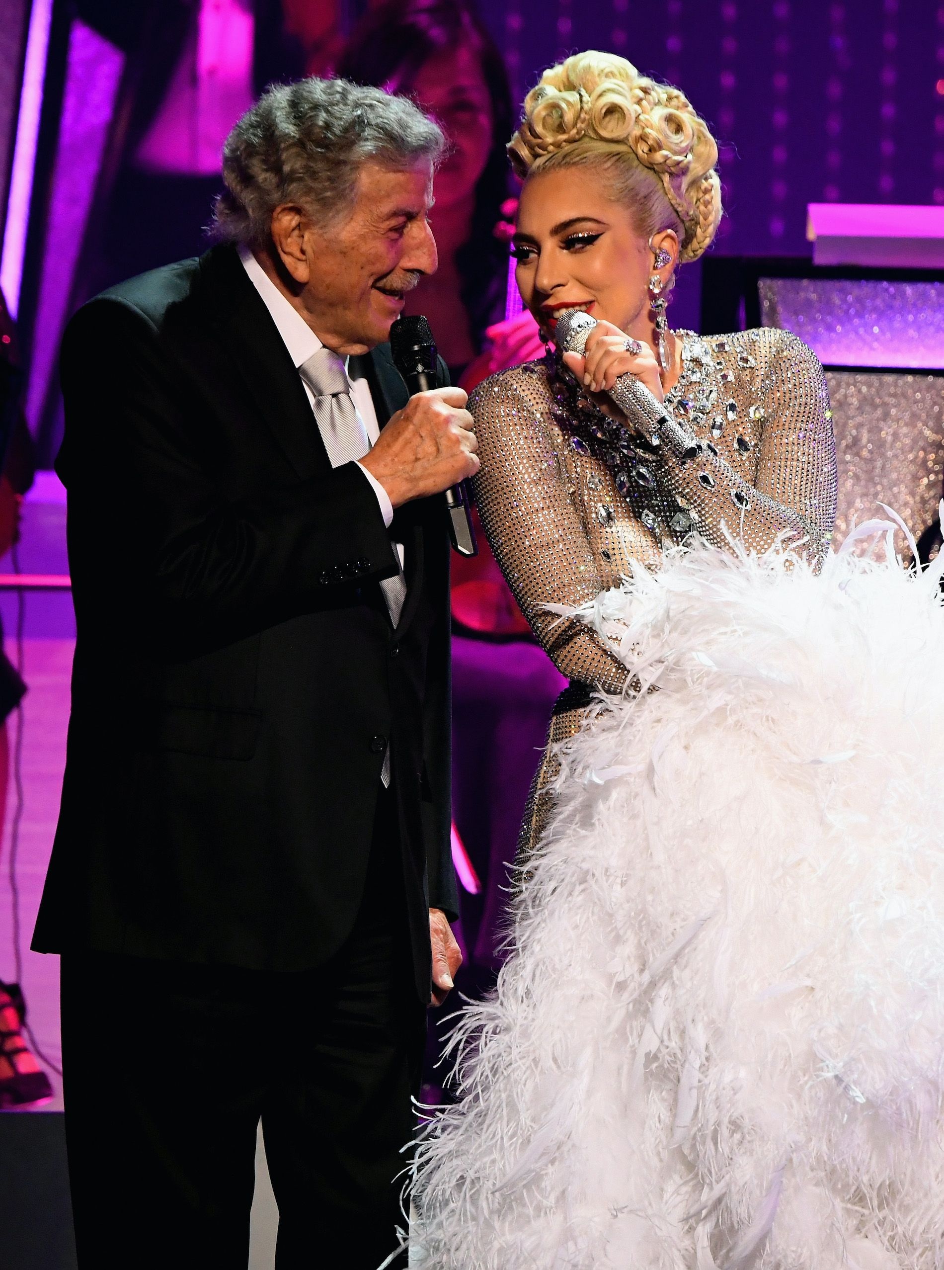 Tony Bennett, Lady Gaga, Musical collaboration, 1900x2560 HD Phone