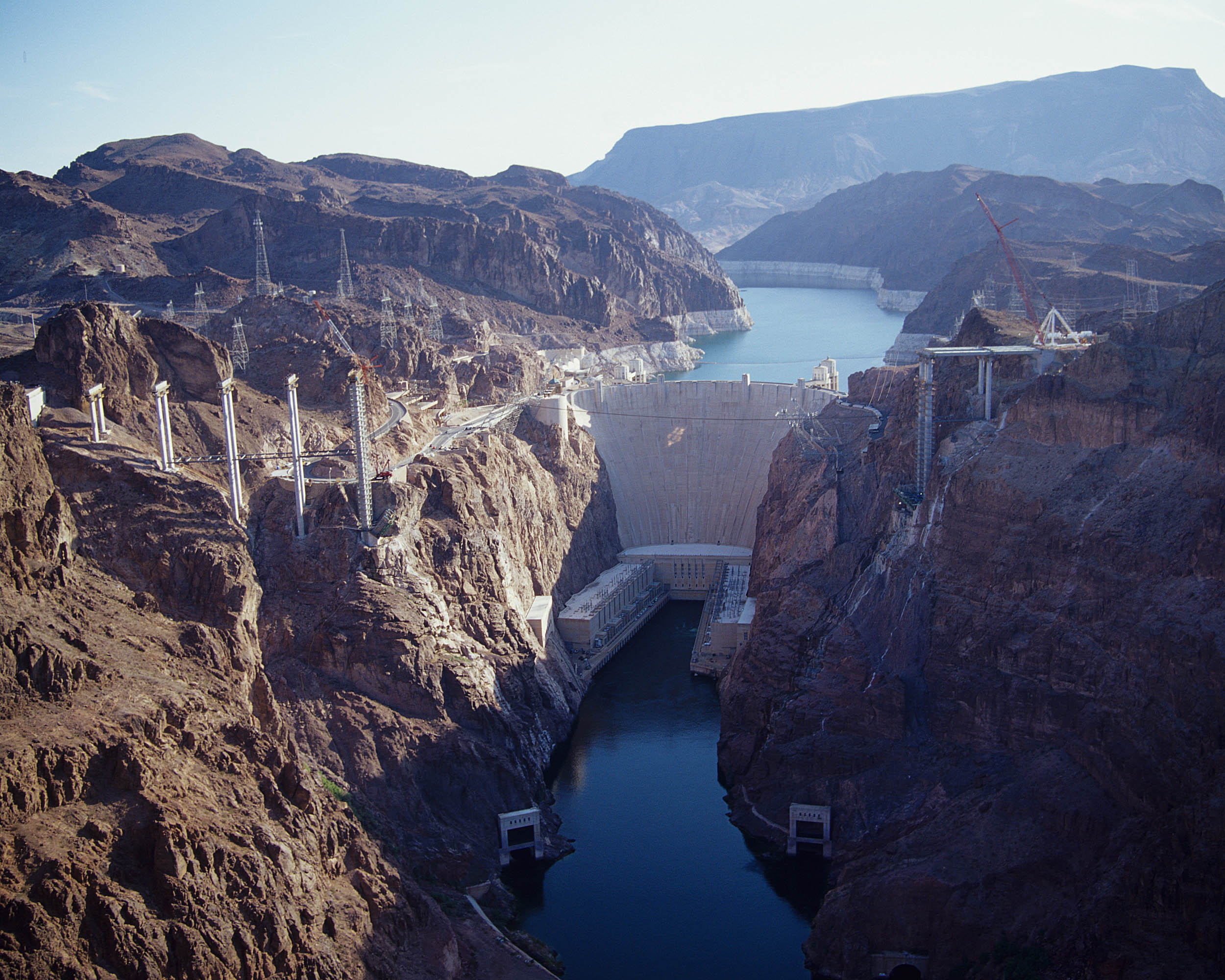 Hoover Dam, Travels, By-pass bridge, Remediation, 2500x2000 HD Desktop