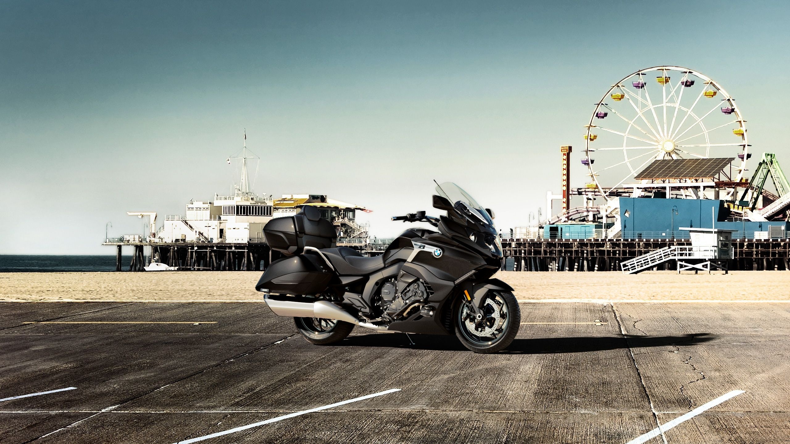 BMW K 1600 Grand America, Motorcycles, Sports bikes, Adventure travel, 2560x1440 HD Desktop