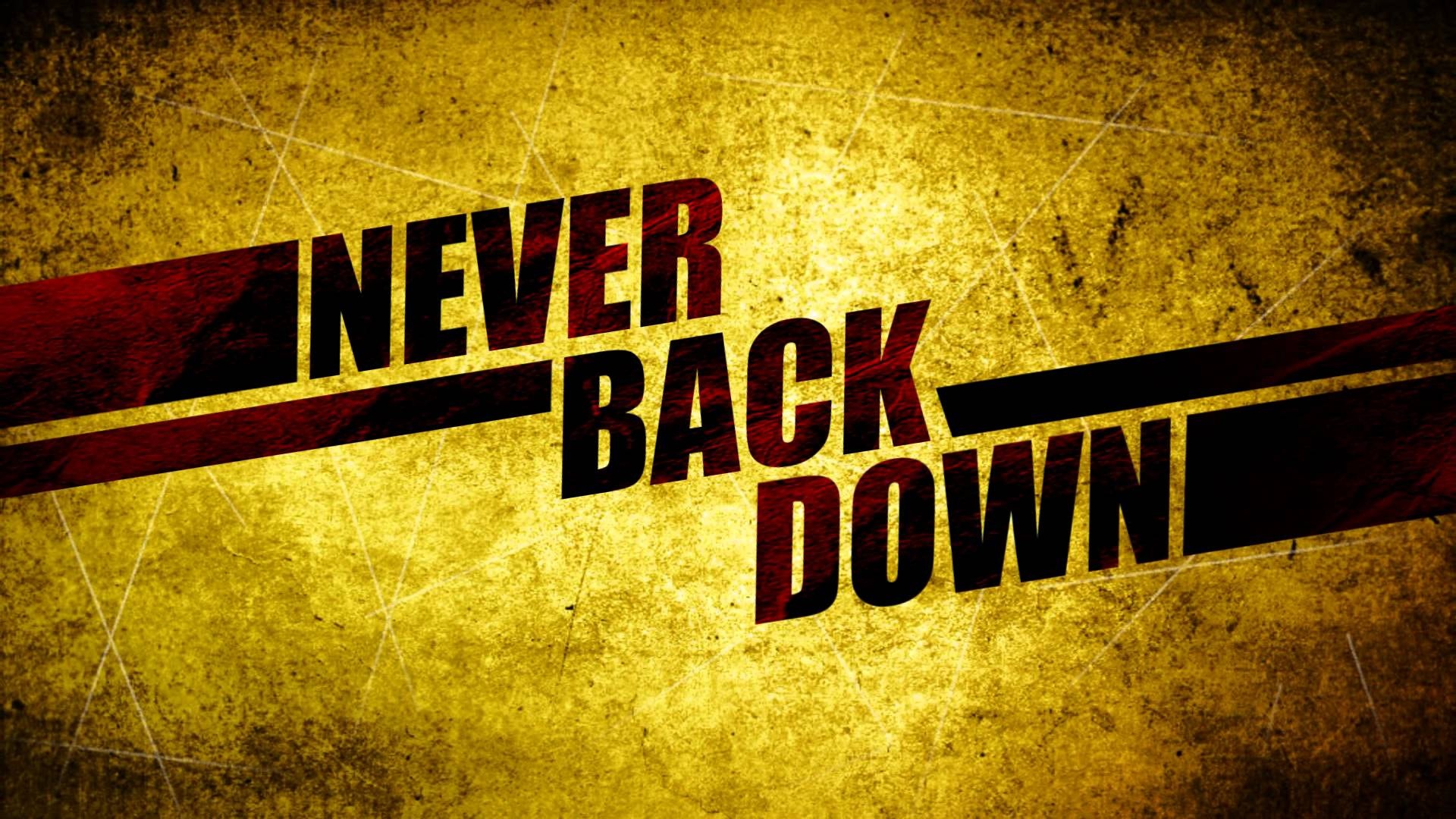 Never Back Down, Martial arts film, Inspiring story, Motivational backgrounds, 1920x1080 Full HD Desktop