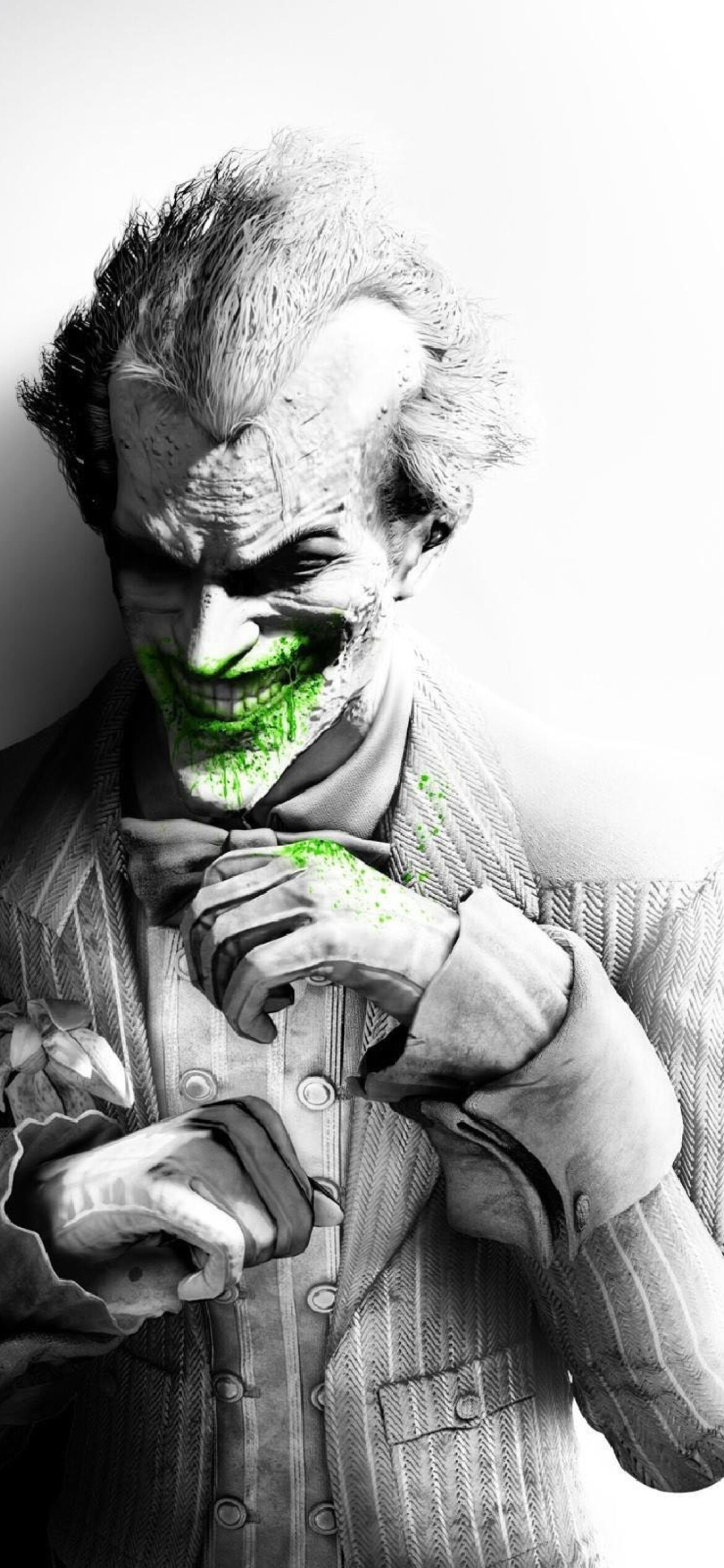 Batman: Arkham City: The Joker, Character of the Year at the 2011 Spike Video Game Awards. 1170x2540 HD Wallpaper.