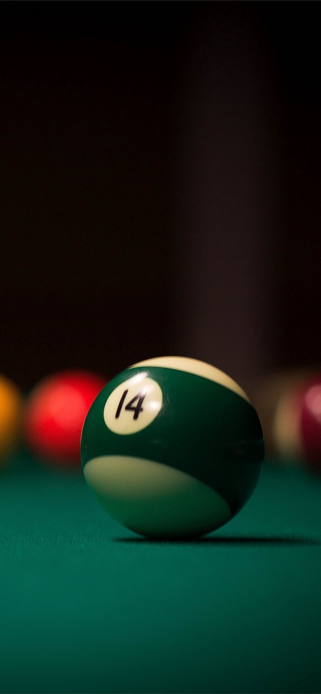 Billiards: An object ball that is supposed to be in a drop pocket in order to get game points, Cue sports. 1290x2780 HD Wallpaper.