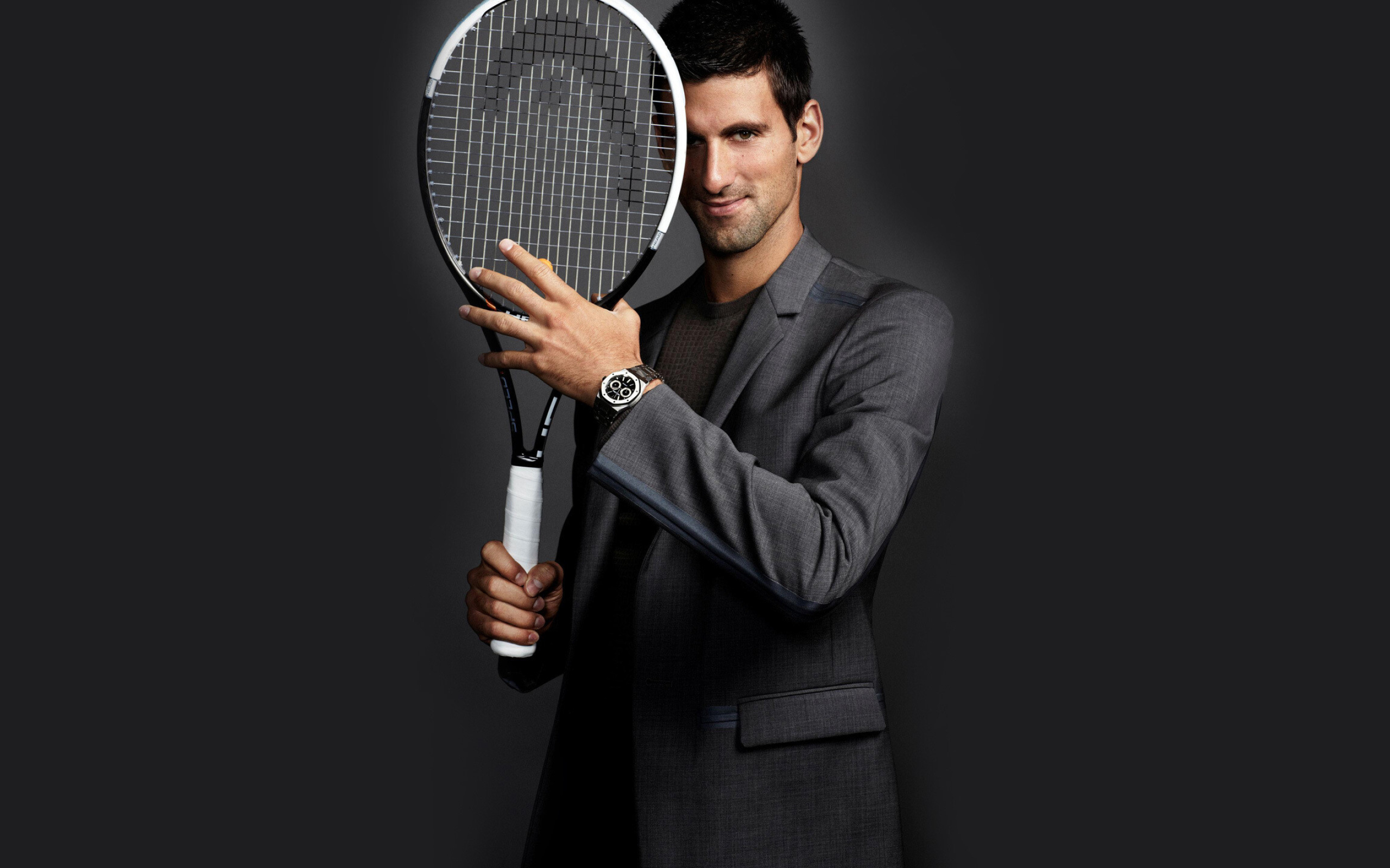 Novak Djokovic: A record nine Australian Open championships. 2560x1600 HD Background.