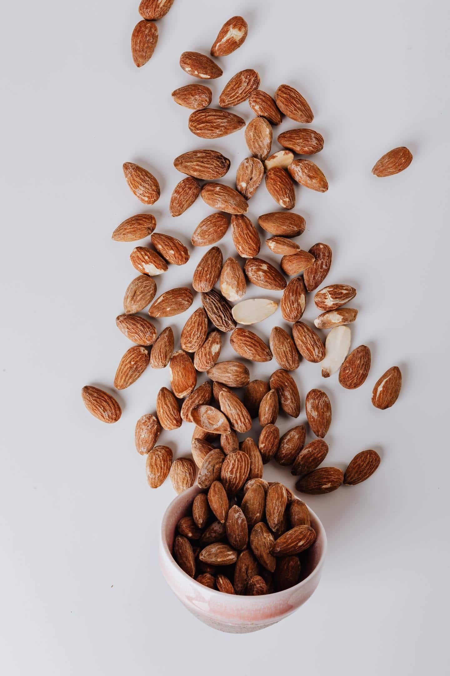 Almonds: A high-fat food, Protect the heart by maintaining levels of high density-lipoprotein. 1440x2160 HD Wallpaper.