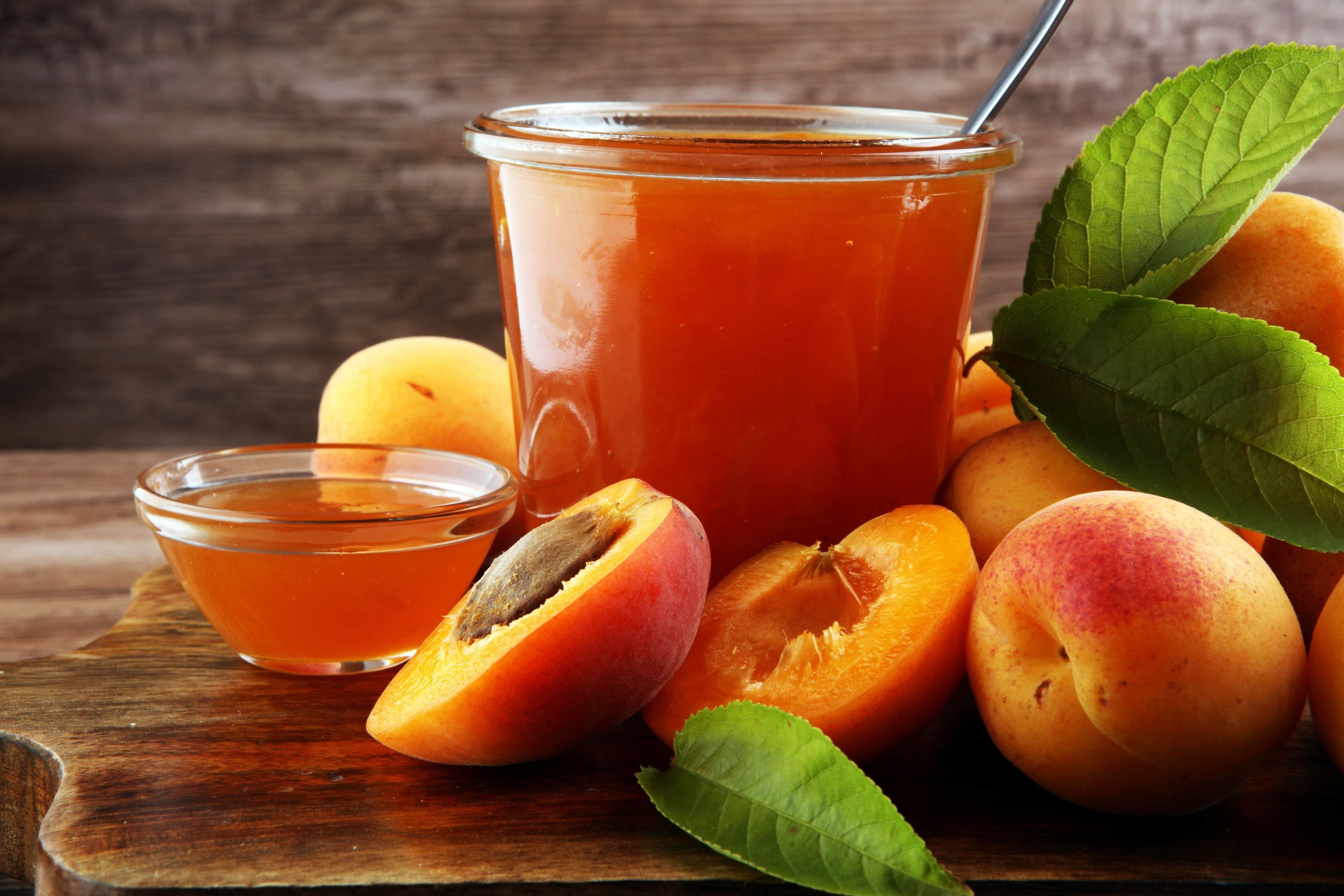 Apricot fruit jam wallpaper, Homemade preserves, Sweet and tangy, Spreading joy, 3000x2000 HD Desktop