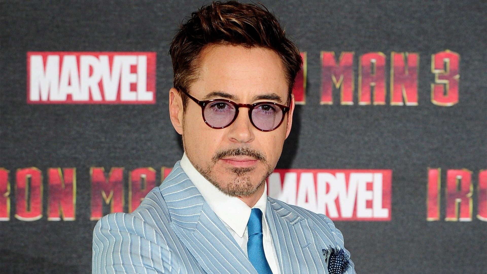 Robert Downey Jr.: Best known for his portrayal of Tony Stark in Iron Man, Marvel. 1920x1080 Full HD Background.