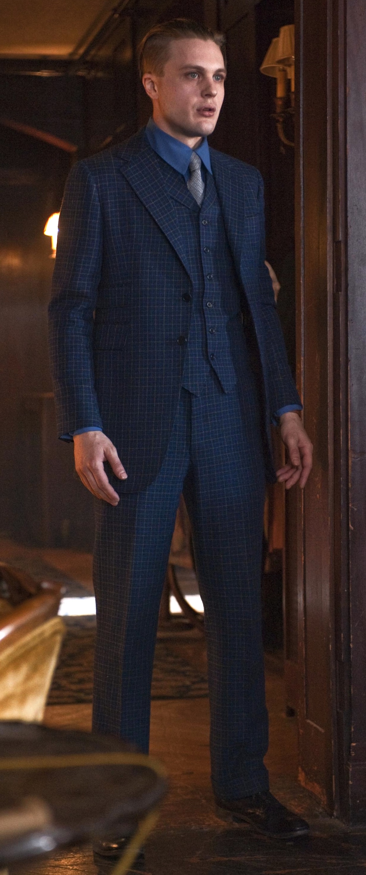 Boardwalk Empire, Jimmy Darmody's suit, Stylish fashion, 1920s elegance, 1230x2930 HD Phone