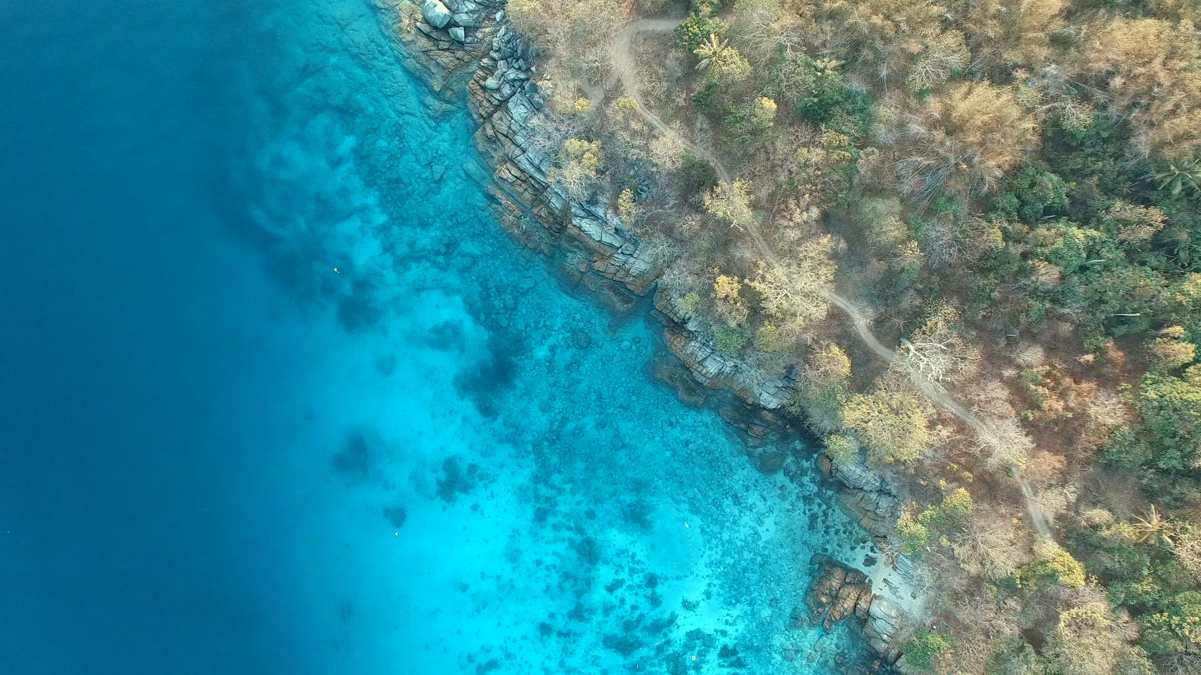 Racha Island Phuket aerial view, Southern Thailand beauty, Stunning sea landscapes, Aerial footage, 3840x2160 4K Desktop