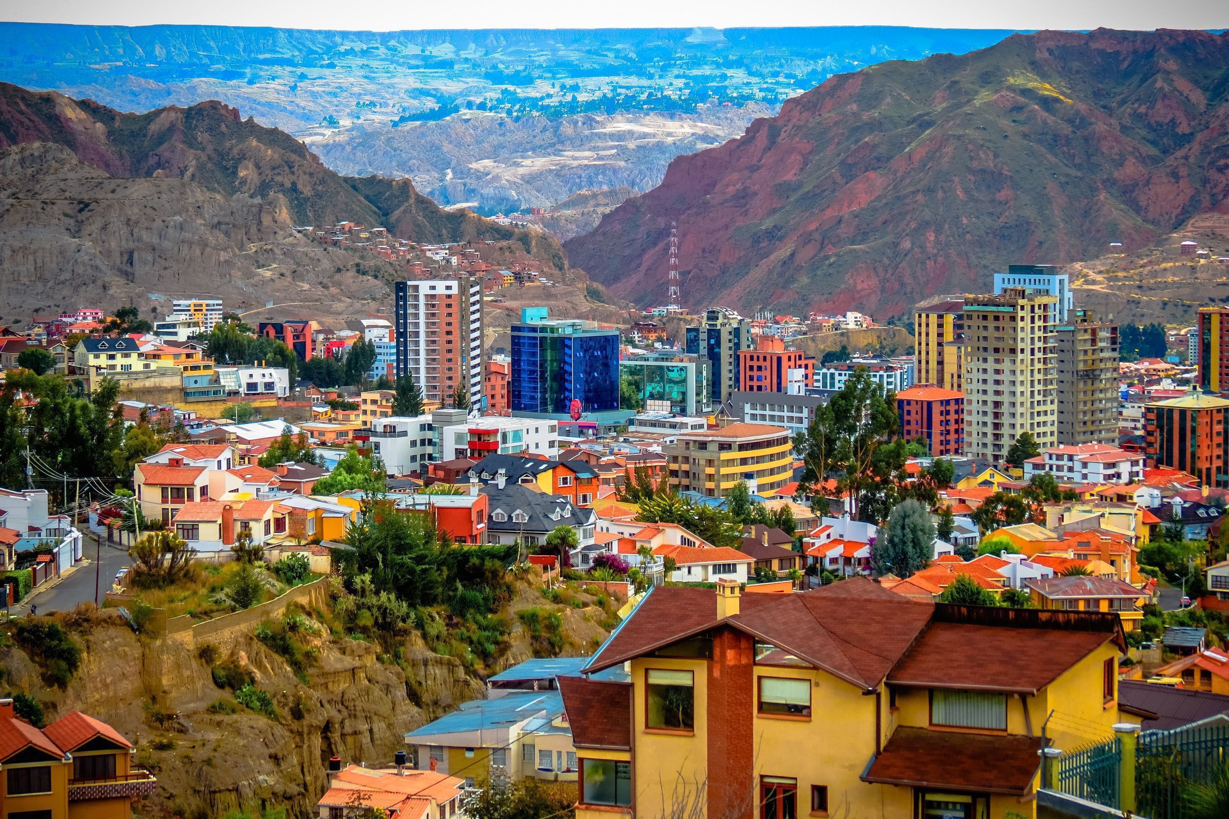 La Paz, 4k wallpapers, Bolivia backgrounds, 2500x1670 HD Desktop