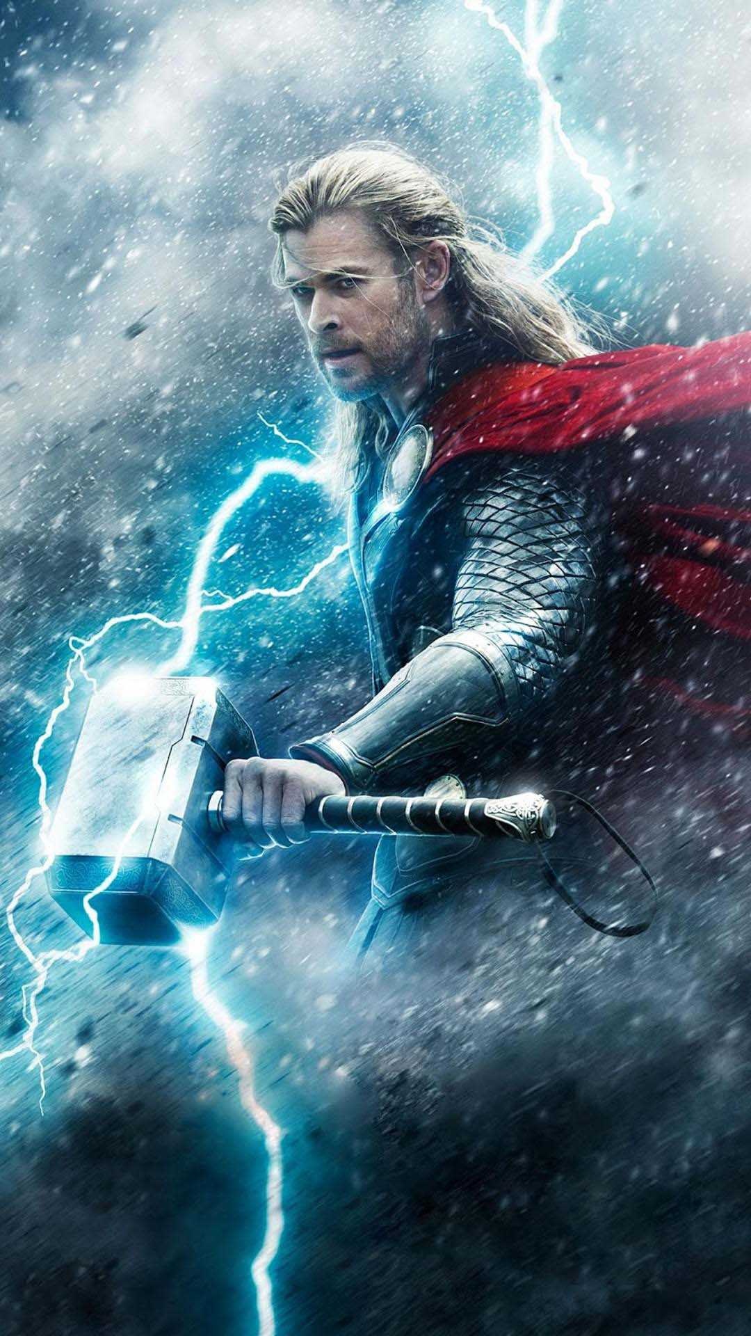 Thor wallpapers, Collection of images, Asgardian hero, Comic book character, 1080x1920 Full HD Phone
