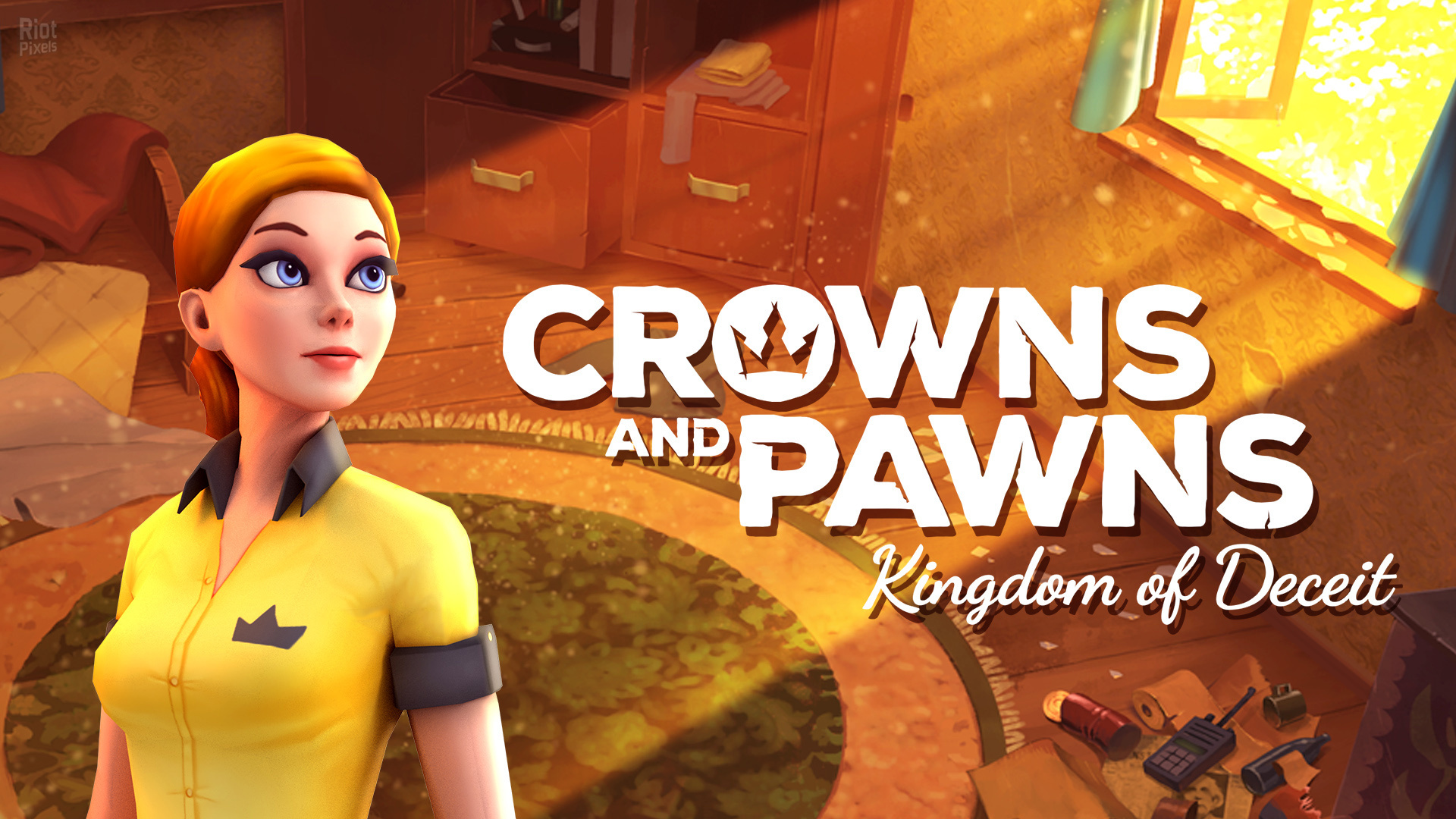 Crowns and Pawns: Kingdom of Deceit: Milda's adventures, Beautiful graphics and sound, and accessible interface. 1920x1080 Full HD Wallpaper.