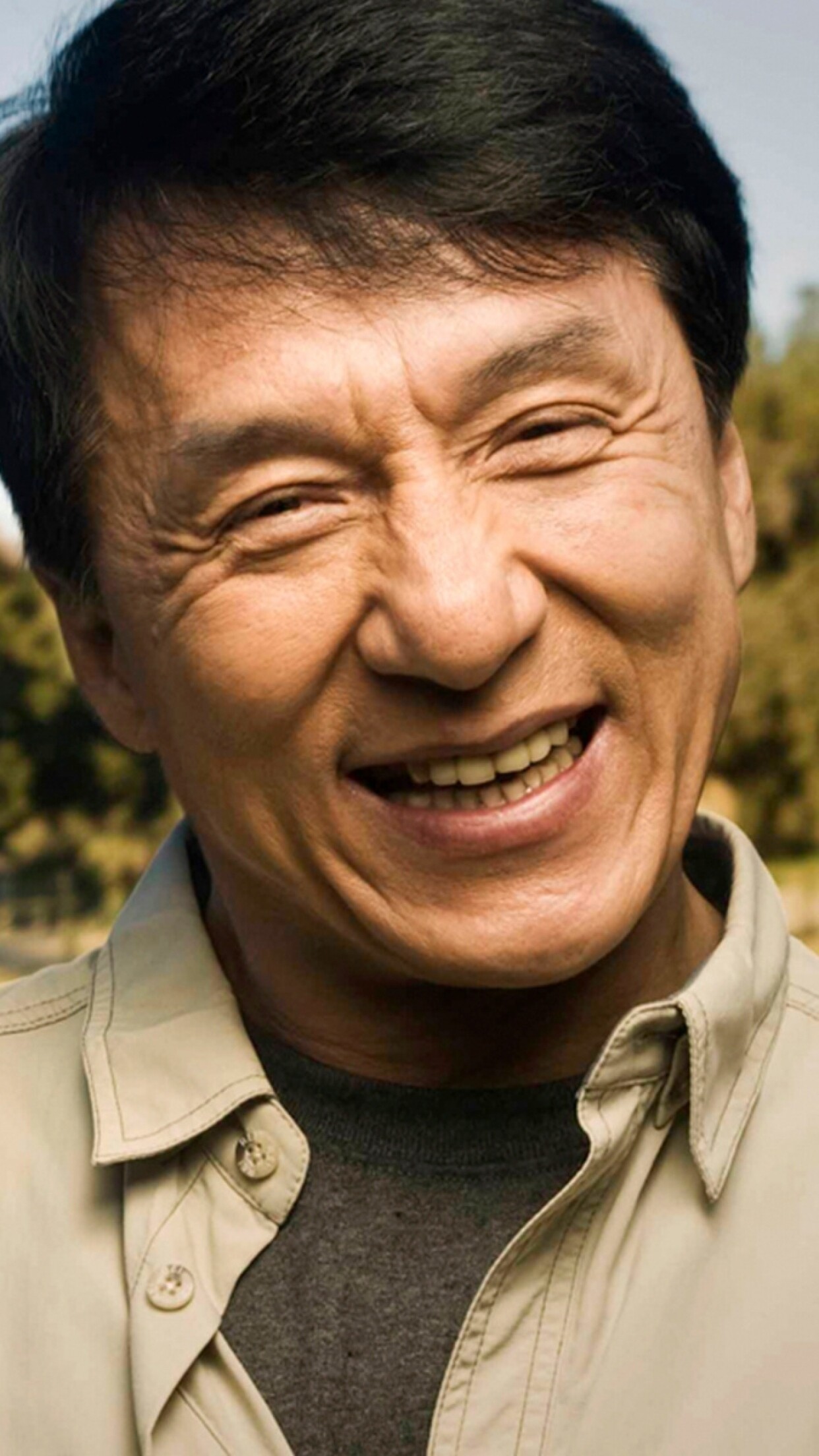 Jackie Chan, Exemplary martial artist, Versatile actor, International superstar, 1250x2210 HD Phone