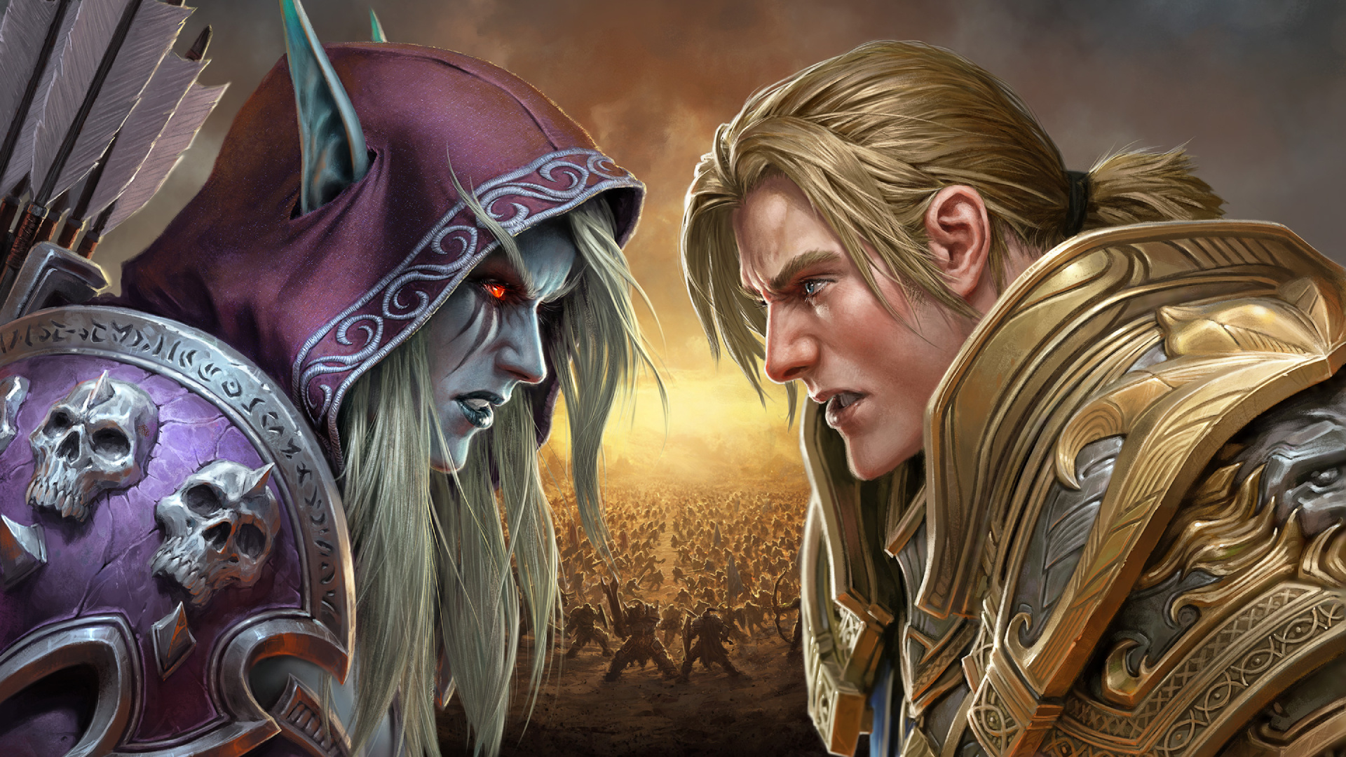Horde vs Alliance, World of Warcraft fans, Cross-faction update, 1920x1080 Full HD Desktop