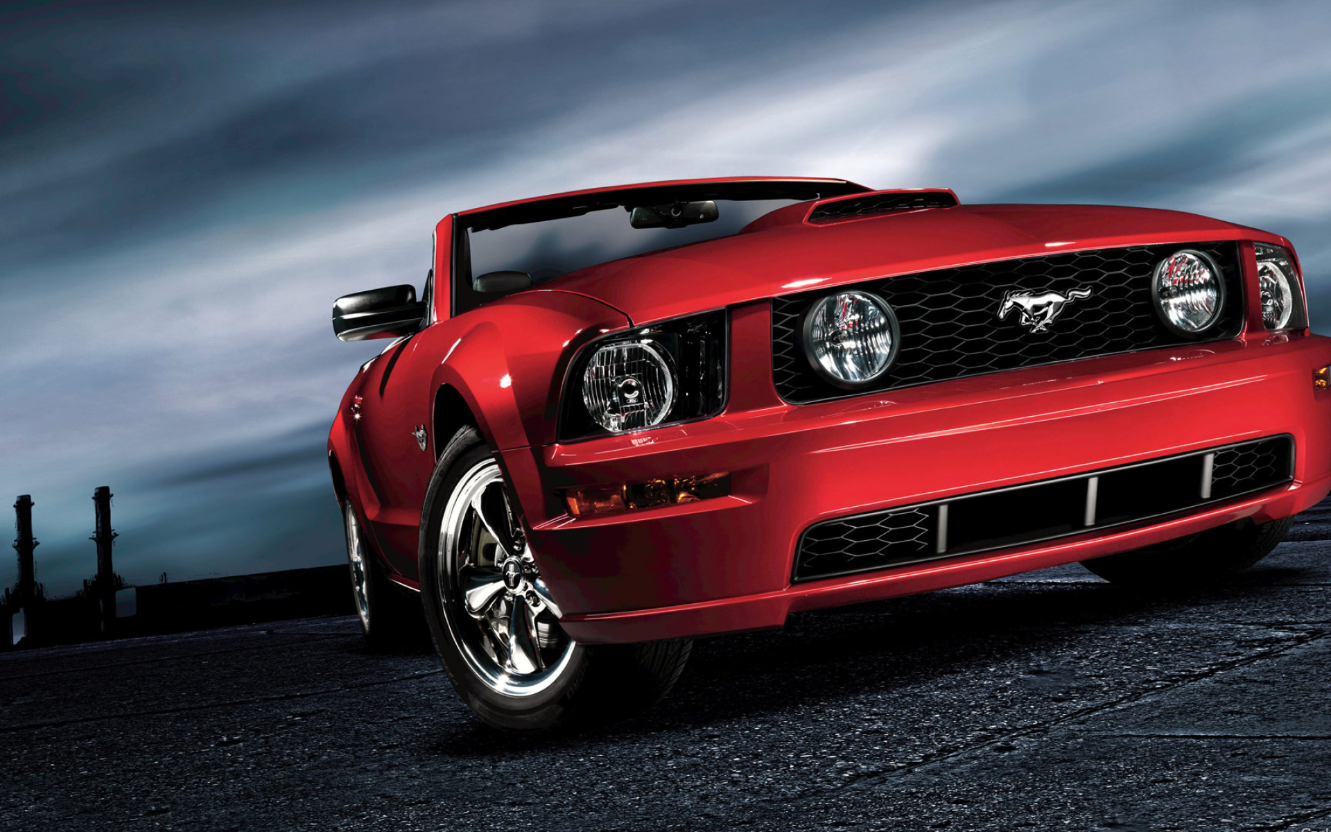 Ford Mustang: The world's best-selling sports car since its release in 1964. 1920x1200 HD Background.