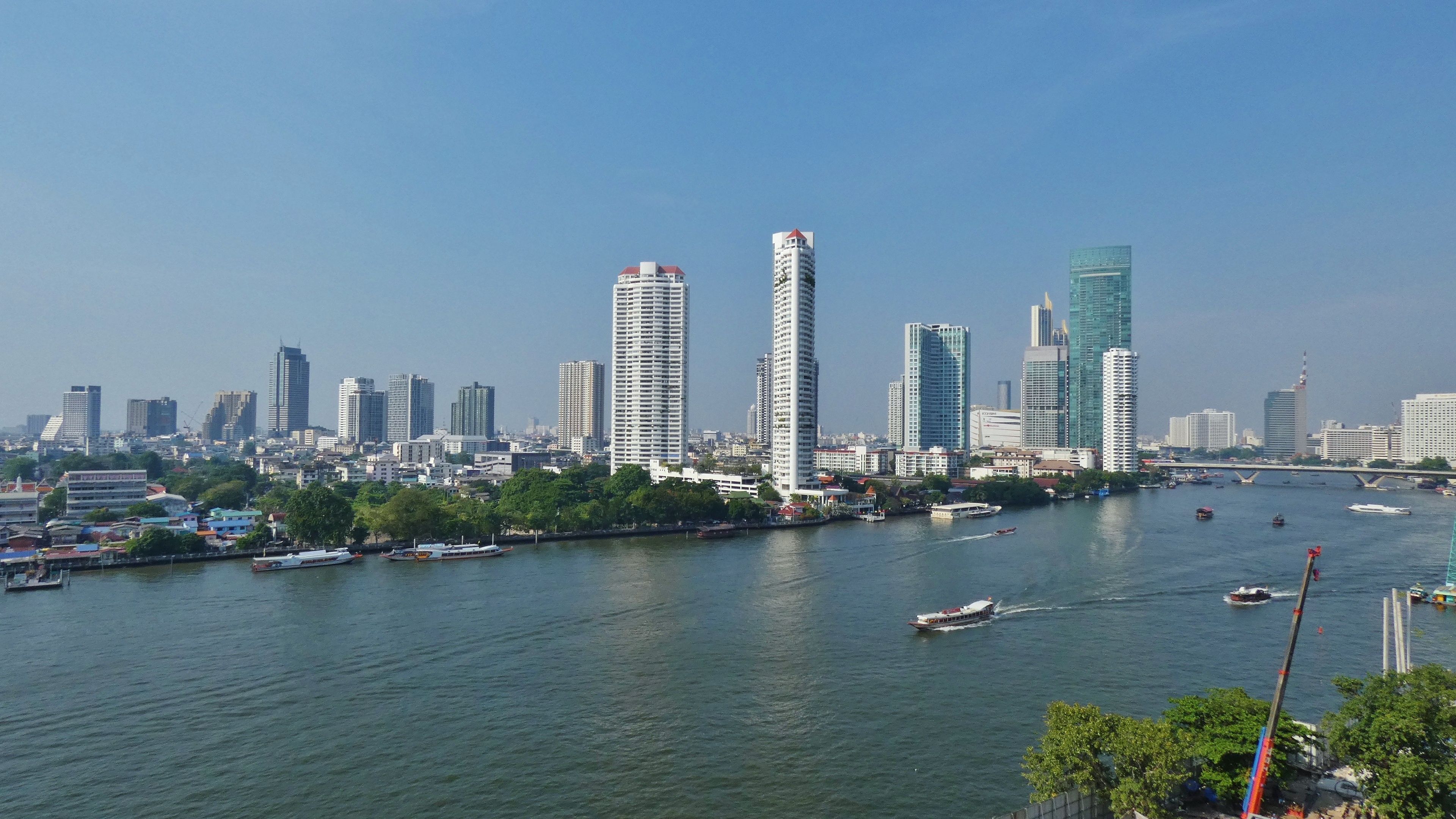 Bangkok Skyline, Next stop, B A N G K O K, Fernweh, 3840x2160 4K Desktop