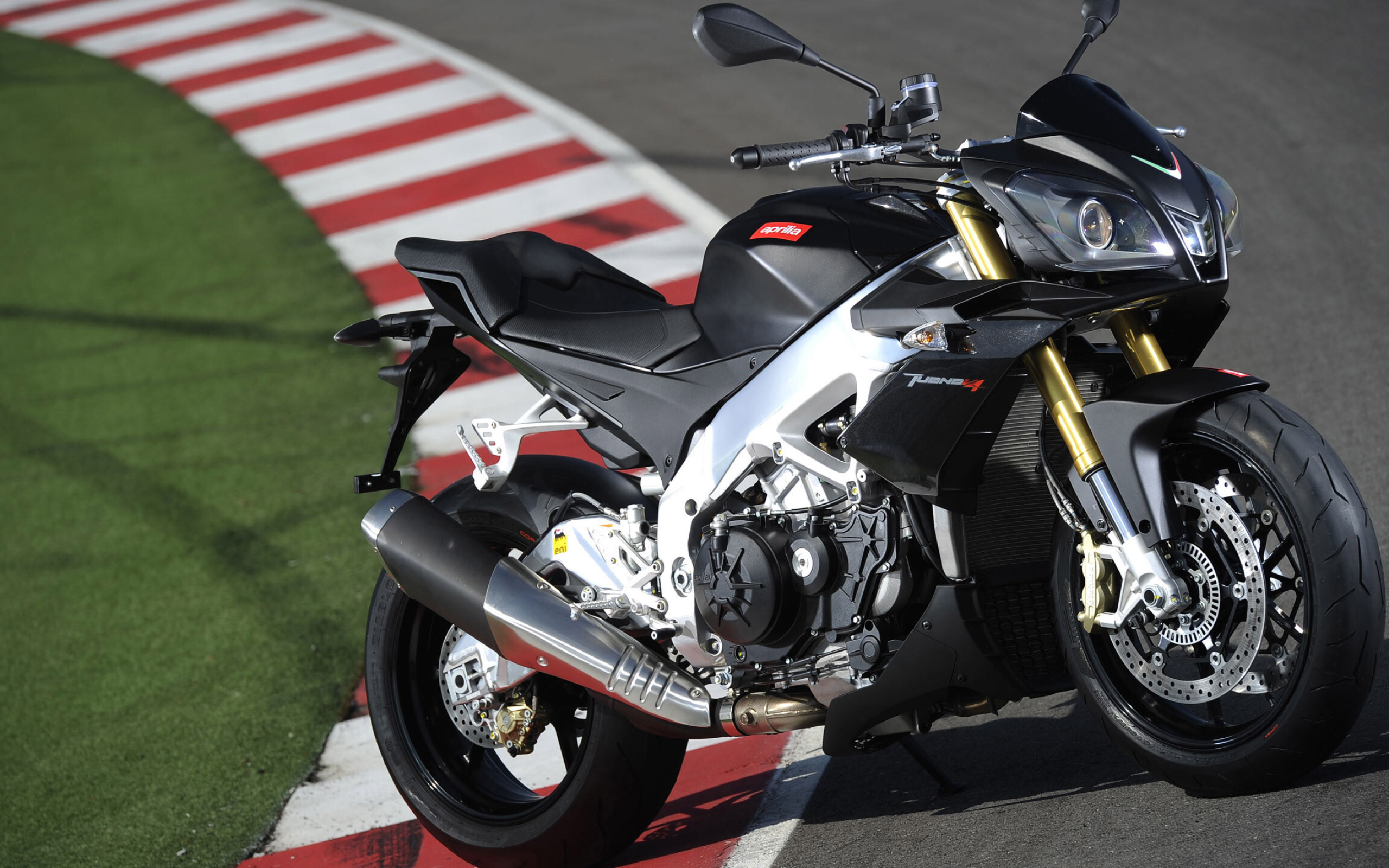Aprilia: RSV 1000 R, A sport bike motorcycle made by Italian company from 2004 through 2010. 2560x1600 HD Background.