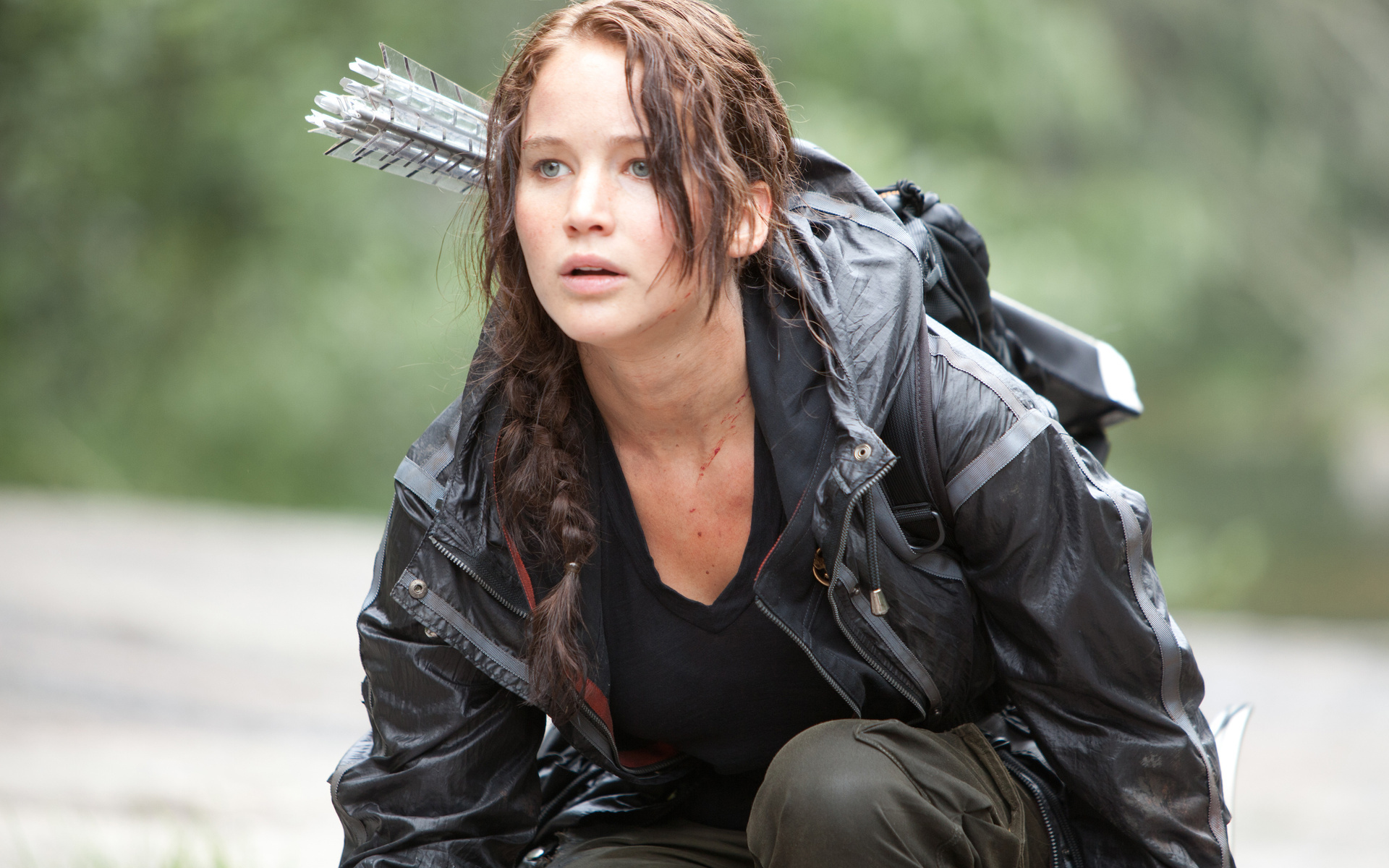 Jennifer Lawrence, The Hunger Games, Actress Arrow wallpaper, 1920x1200 HD Desktop