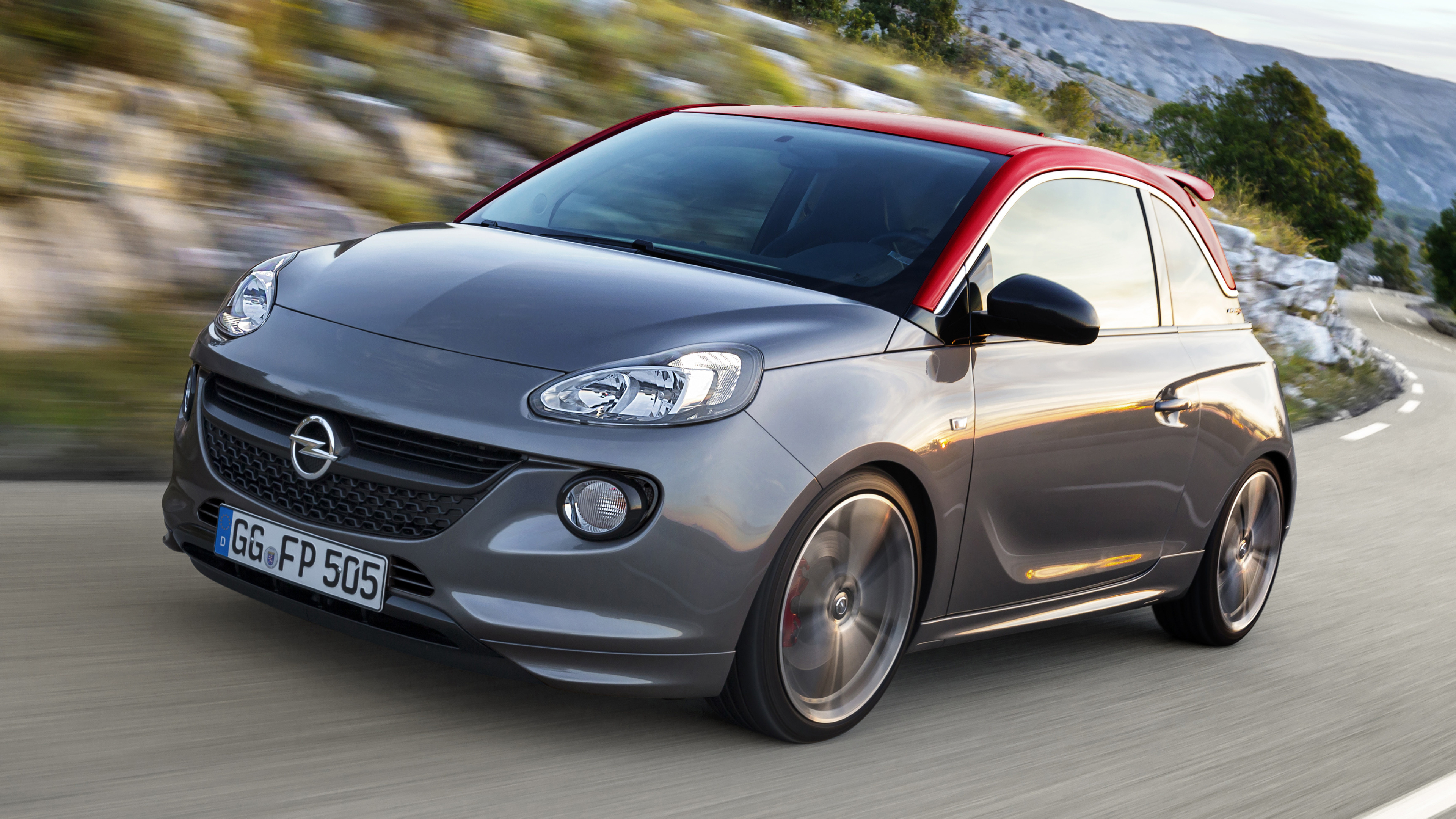 Opel Adam, Car wallpapers, Sports edition, Car photography, 3840x2160 4K Desktop