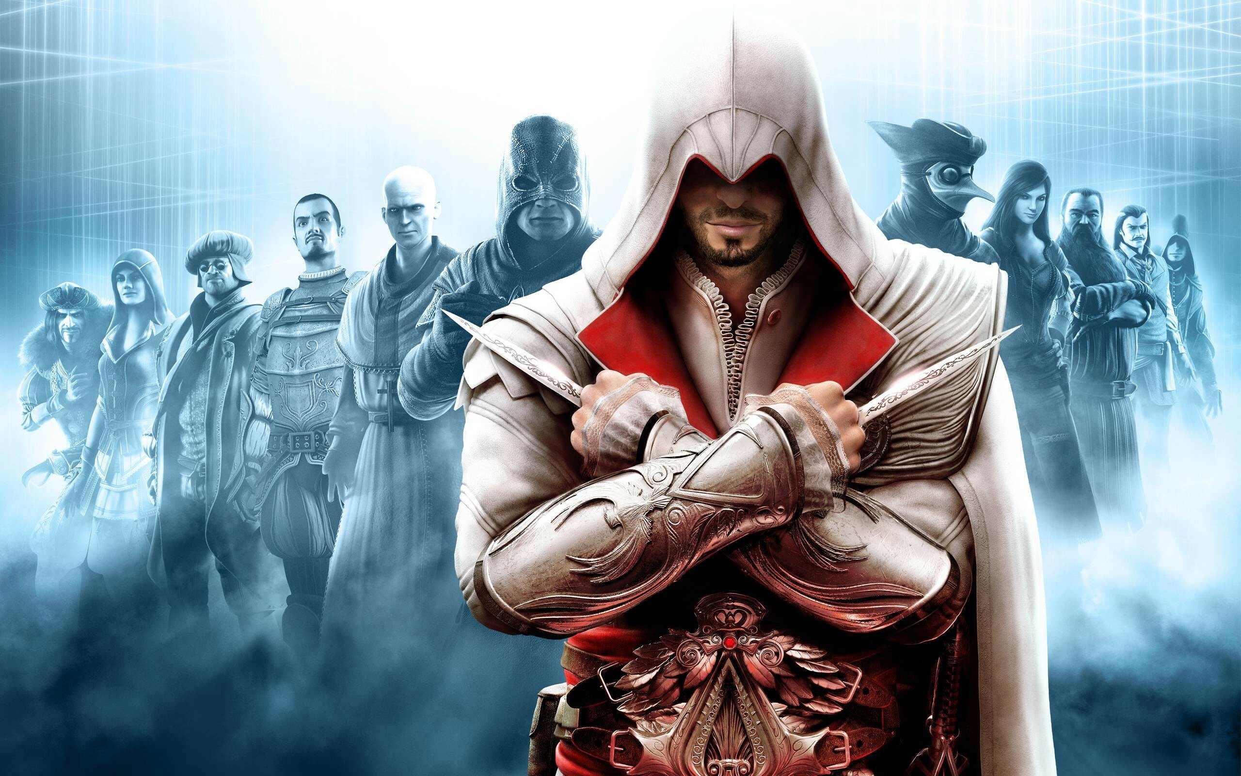 Assassin's Creed: Brotherhood, The story features Ezio Auditore da Firenze. 2560x1600 HD Background.