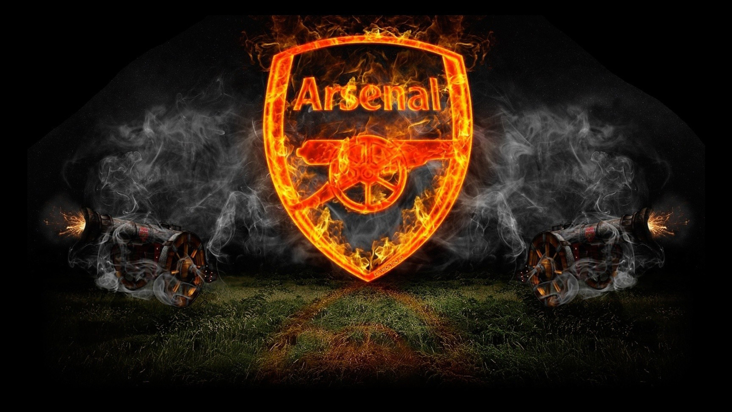 FC Arsenal, 1440p resolution, 4K HD, Player images, 2560x1440 HD Desktop