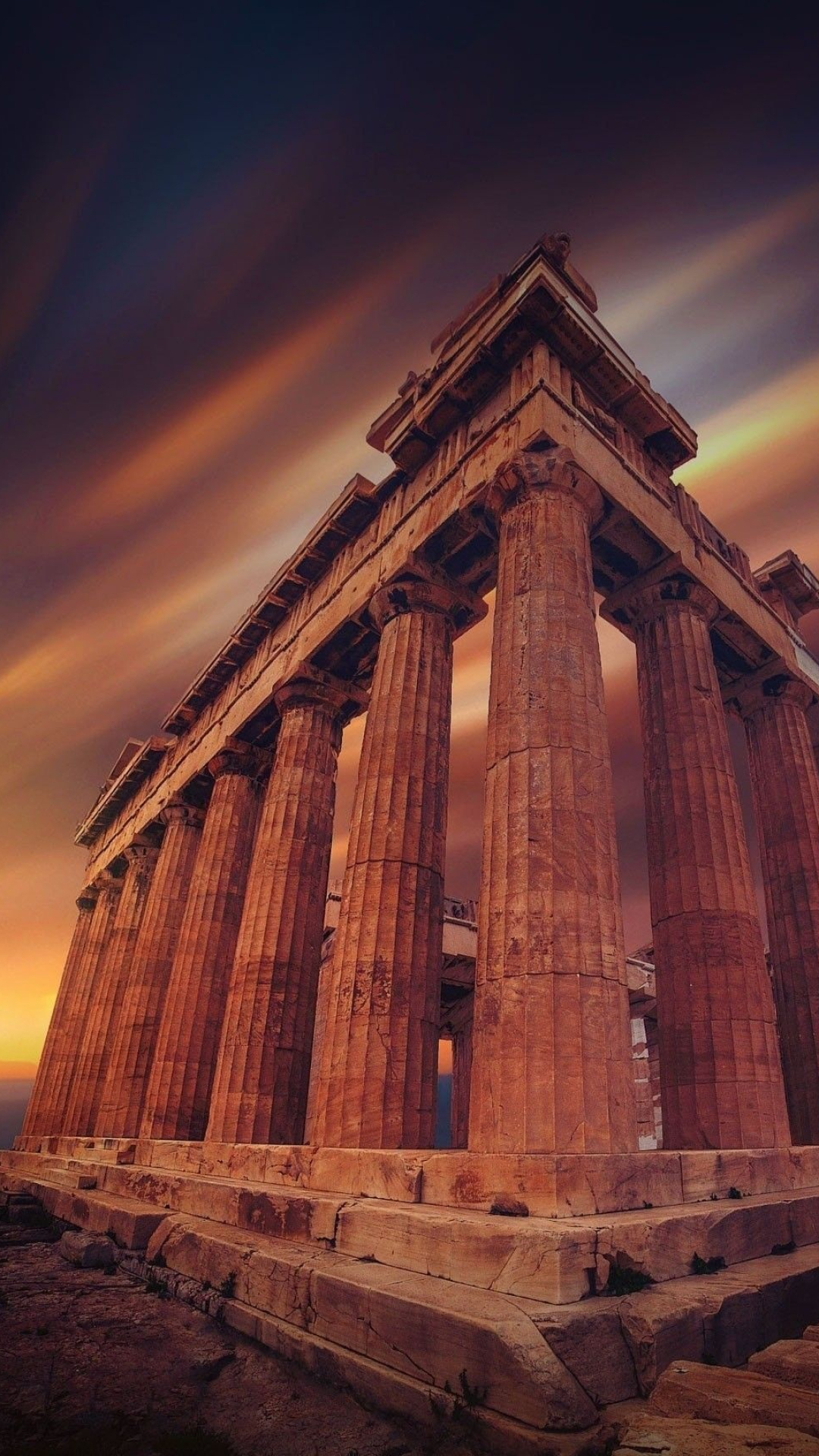 Parthenon wallpapers, Stunning visuals, Iconic structure, Historical significance, 1080x1920 Full HD Phone