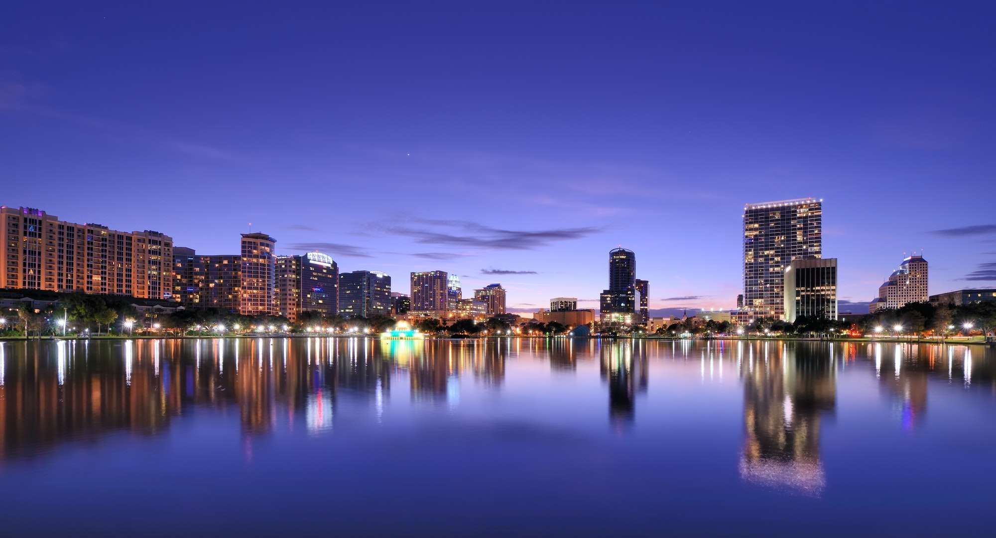 Orlando Skyline, Magical transportation, Home away from home, Enchanting vibes, 2000x1090 HD Desktop