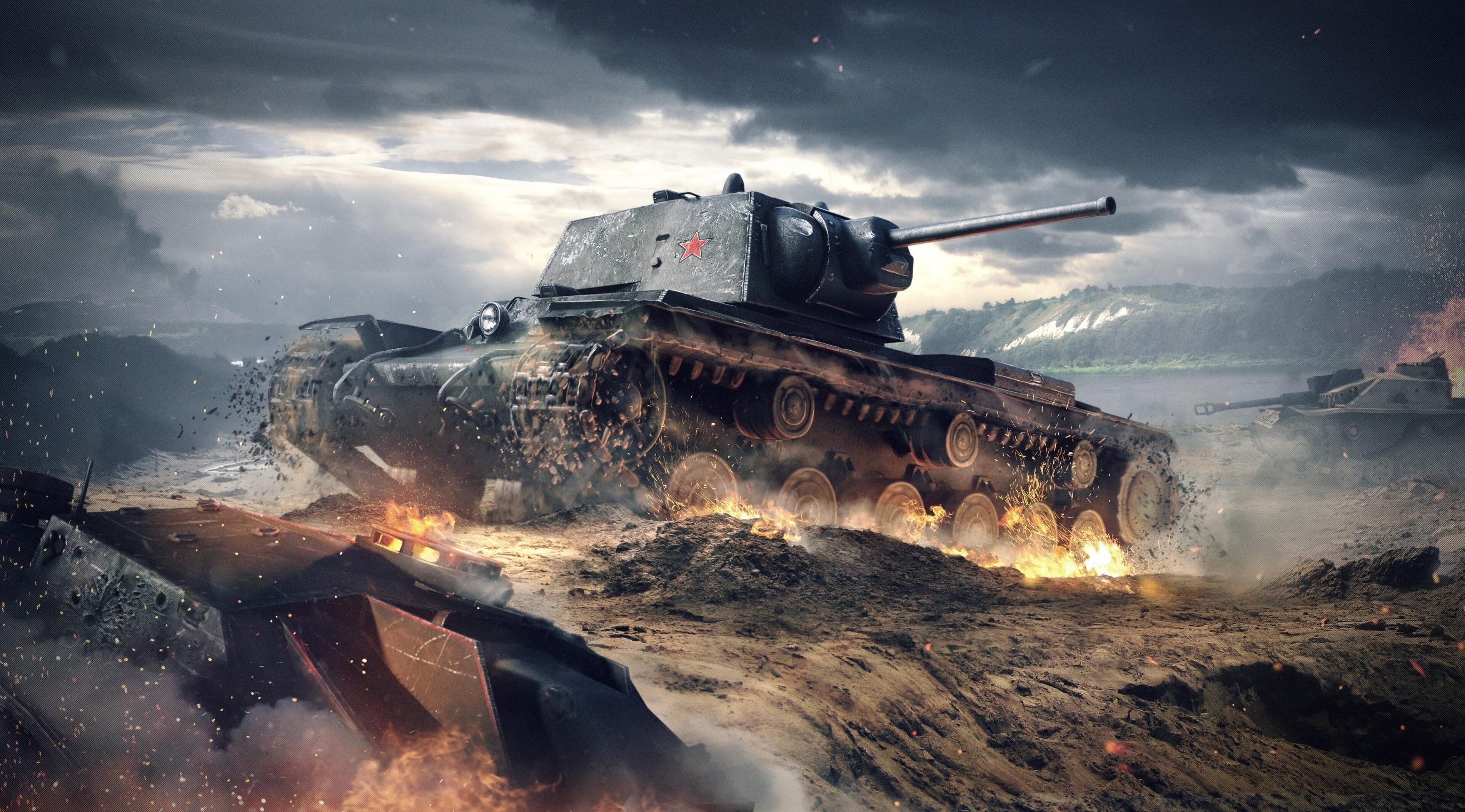 World of Tanks Blitz, 4K desktop background, HD gaming wallpaper, 3840x2130 HD Desktop