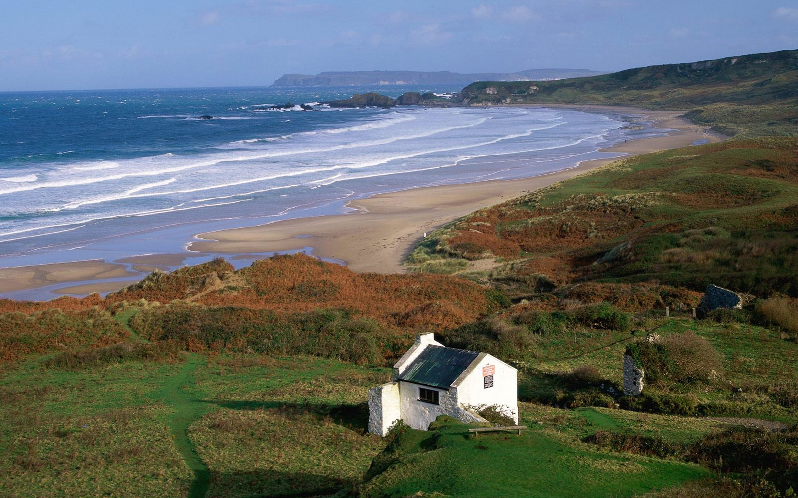 Northen Ireland, Coast, Landscapes, 2560x1600 HD Desktop