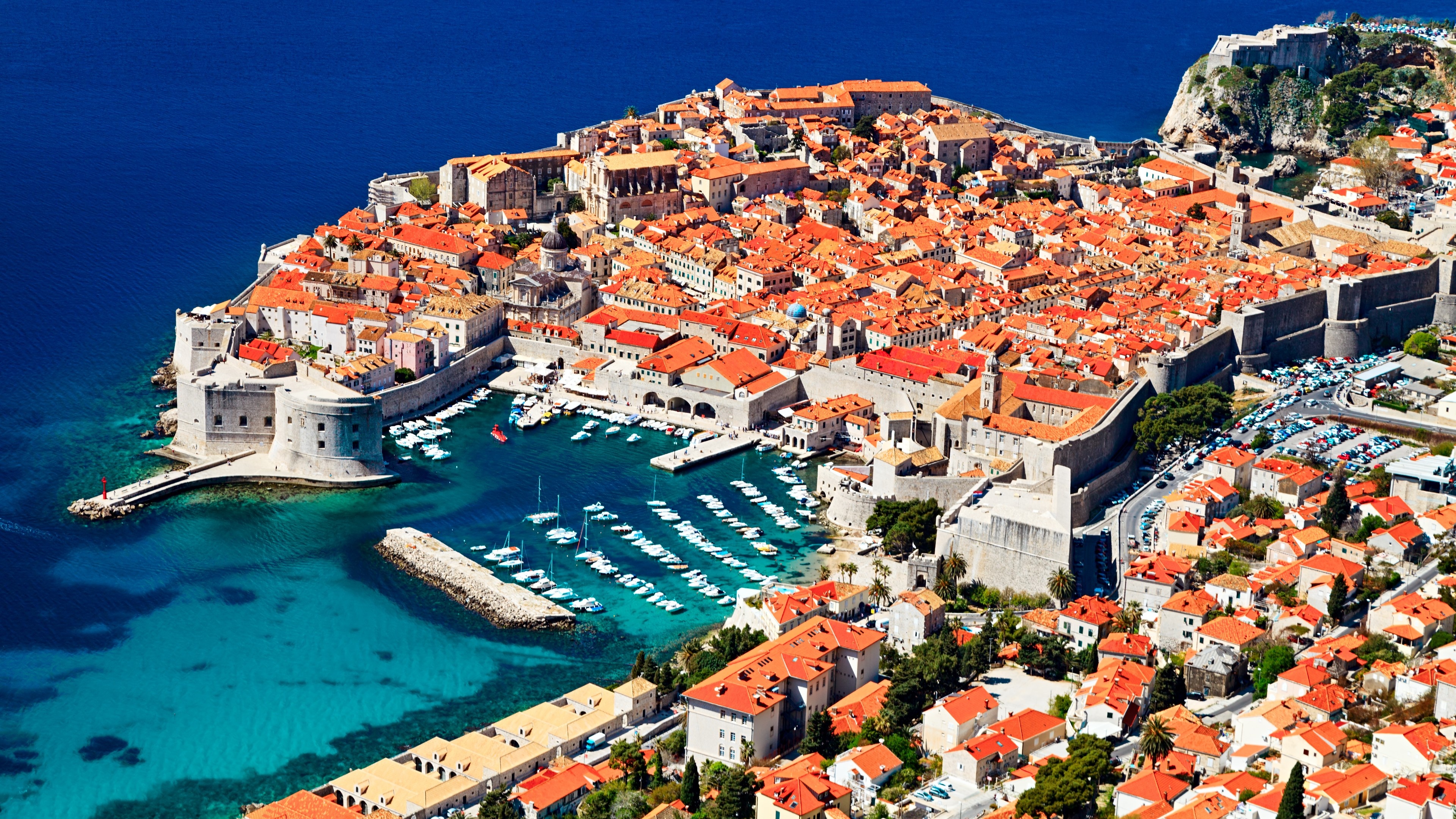 Dubrovnik attractions, Worth seeing, Dubrovnik Travels, The best, 3840x2160 4K Desktop