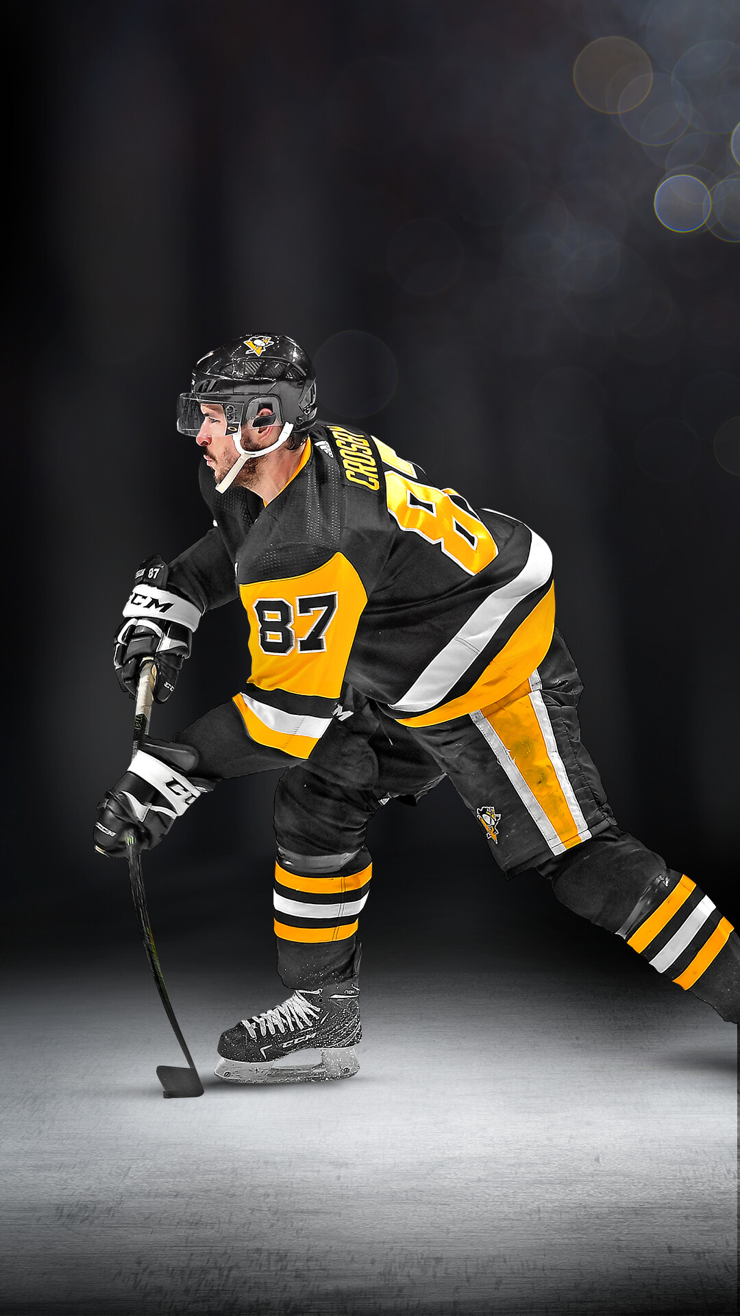Sidney Crosby, Pittsburgh Penguins wallpapers, Hockey excitement, NHL backgrounds, 1080x1920 Full HD Phone